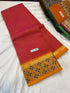 Kanchipuram Cotton Saree With Blouse