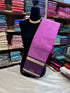 Rich pallu Kanchipuram Cotton Saree With running plain Blouse