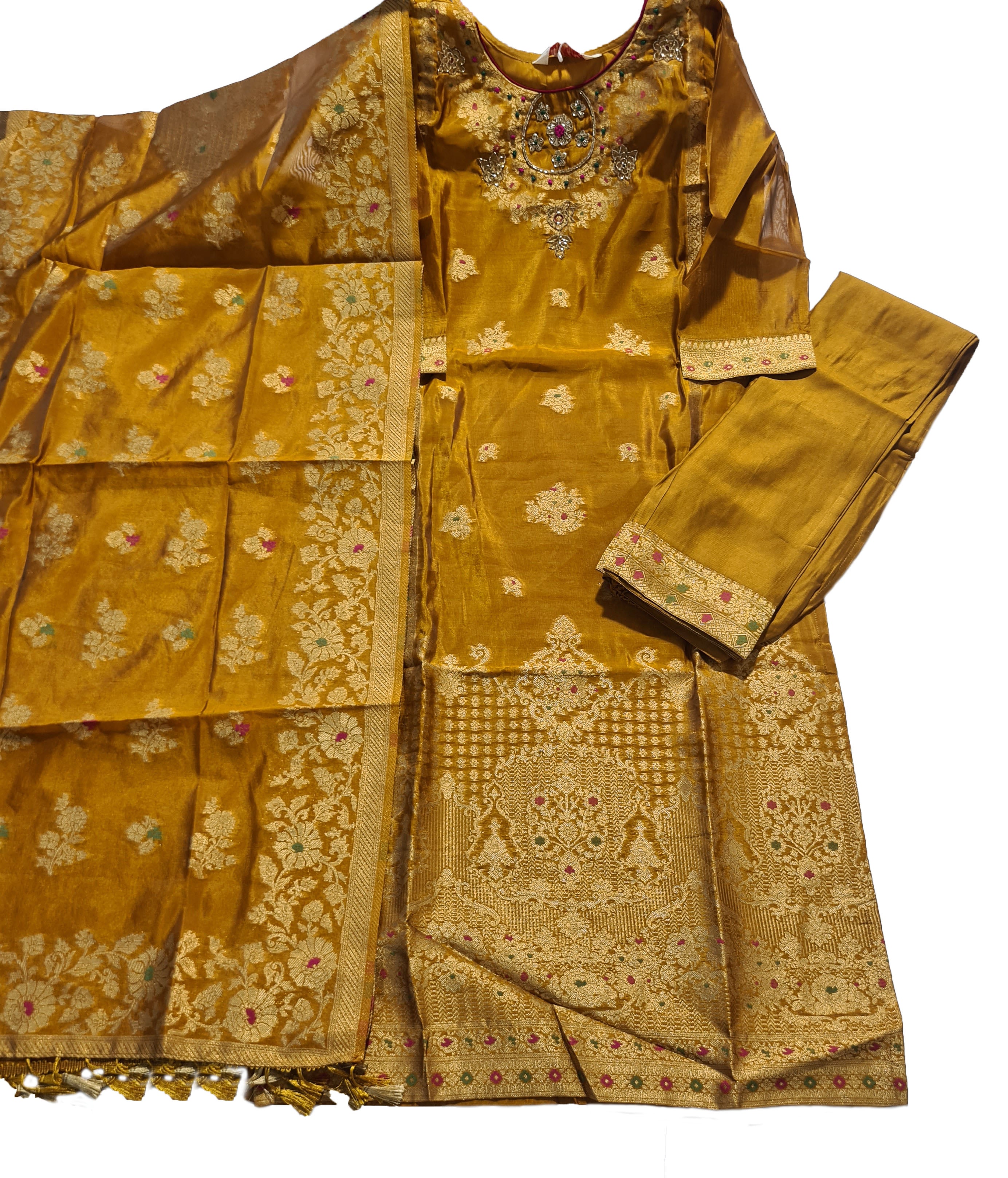 Lily and Lali Silk Kari VOL-3 Silk Kurti with Pant and Dupatta Collections