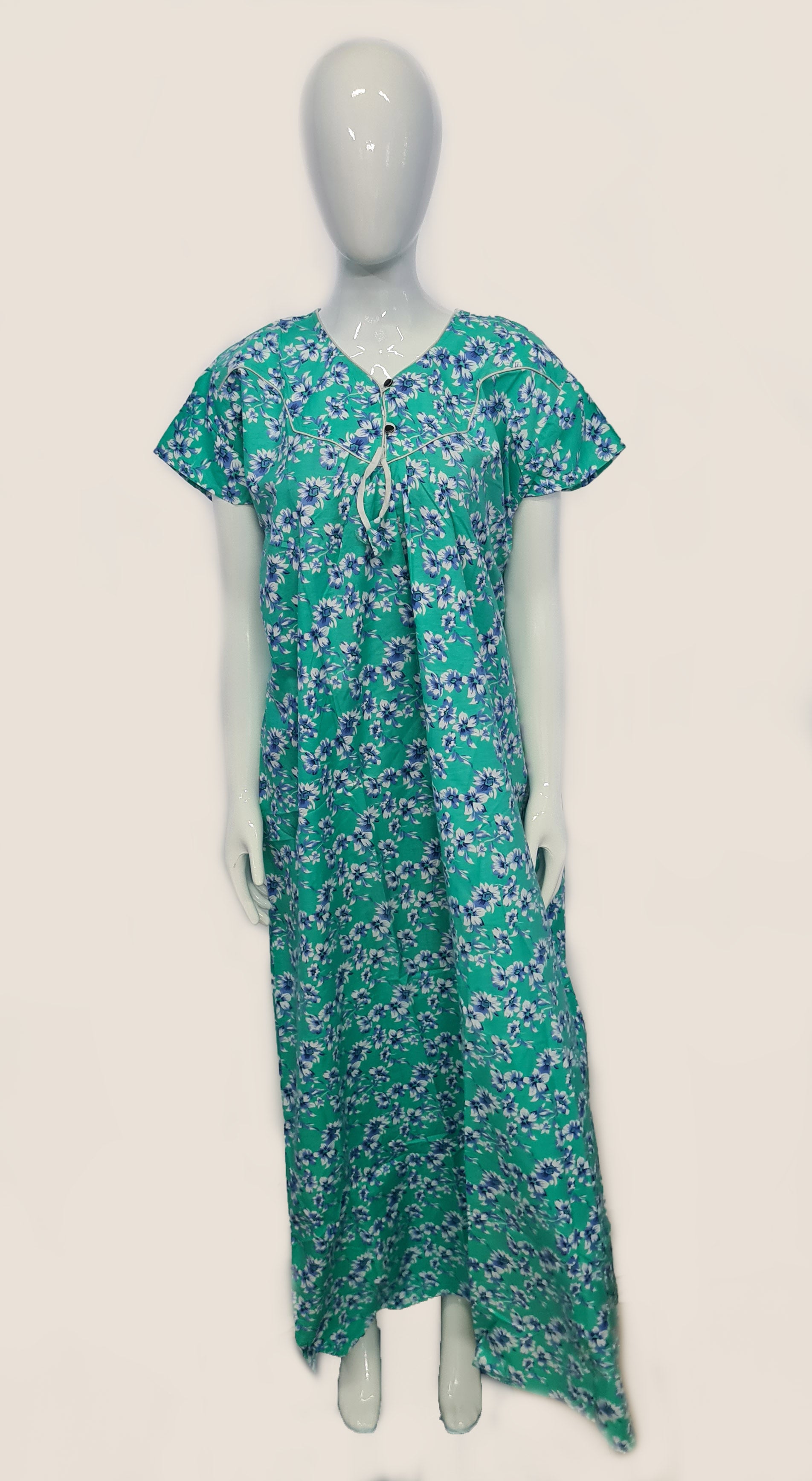 Lichi Cool Cool Printed Cotton Night Gown