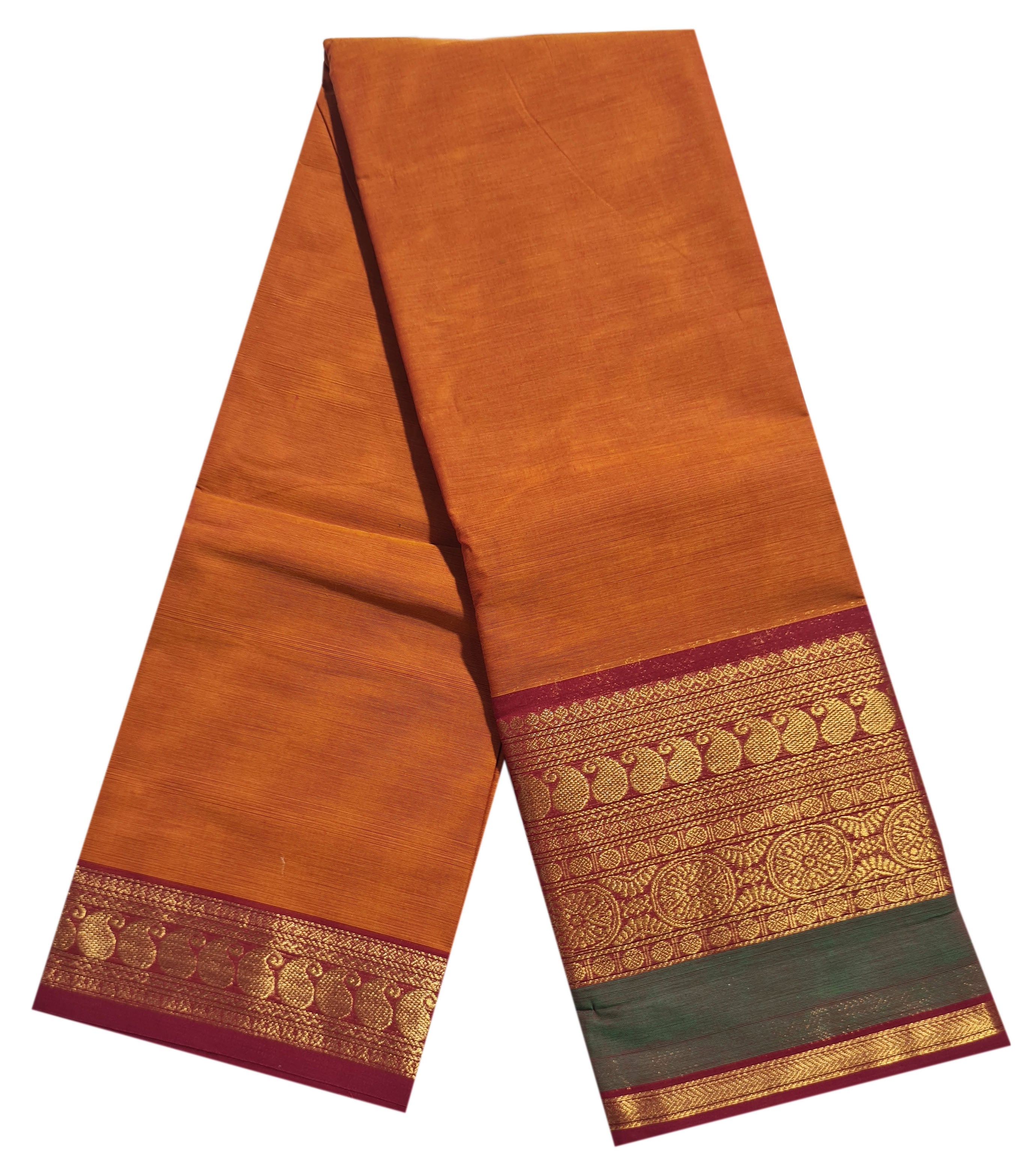 Pure Cotton Plain Sarees