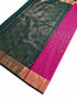 Vegan Soft Silk Ikkat Butta Sarees