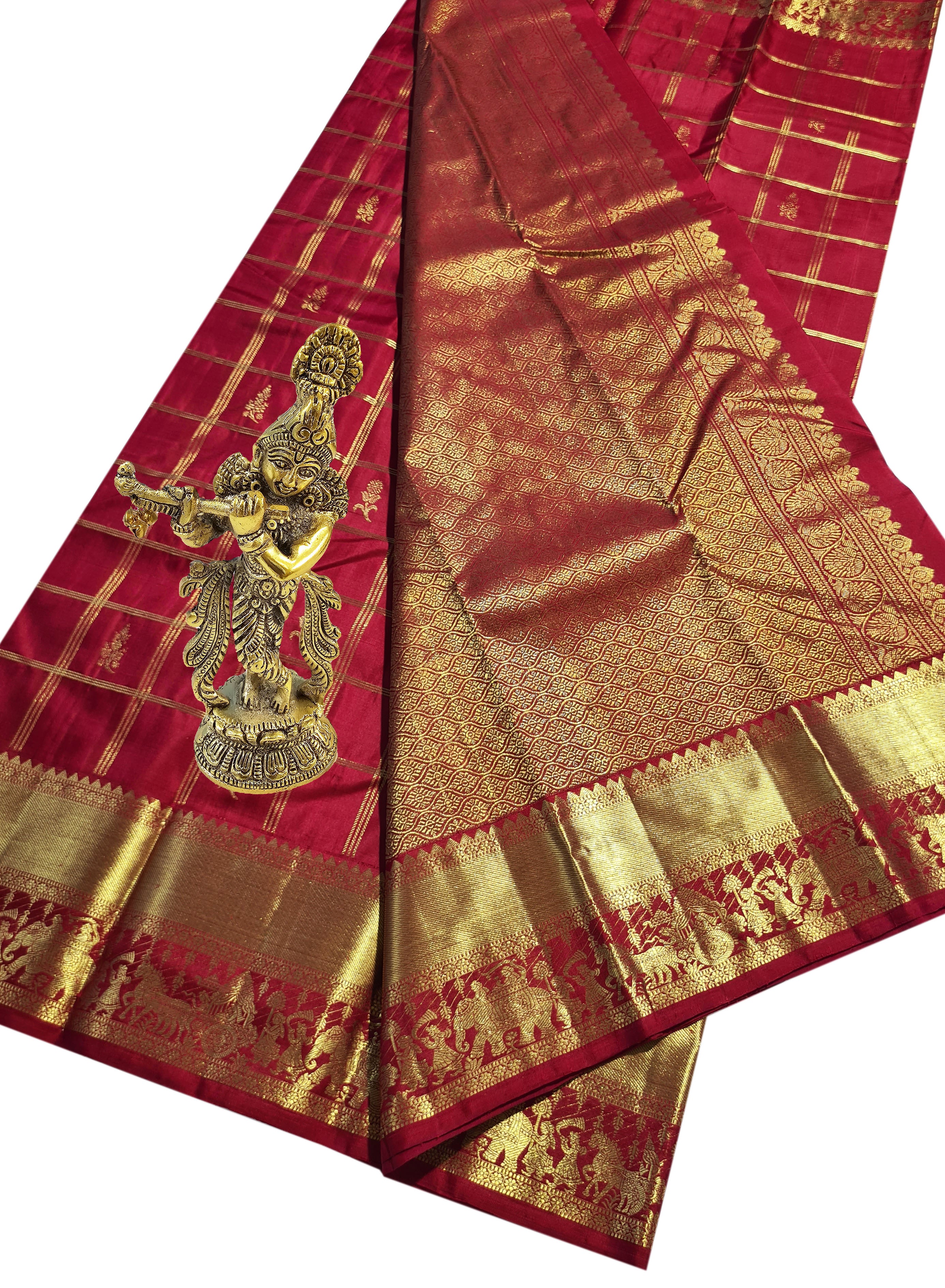 Kanchipuram Pure Silk Saree