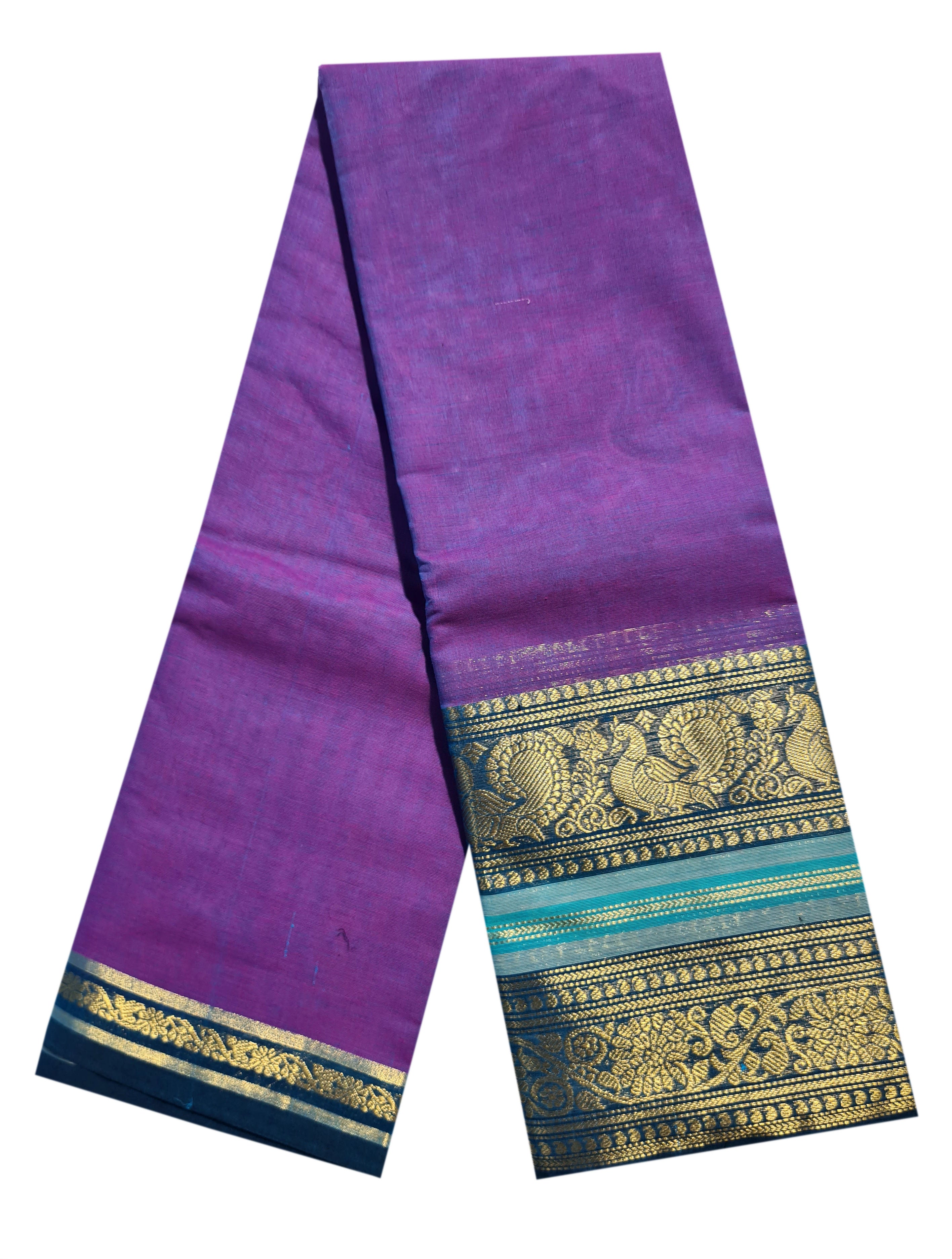 Pure Cotton Plain Sarees