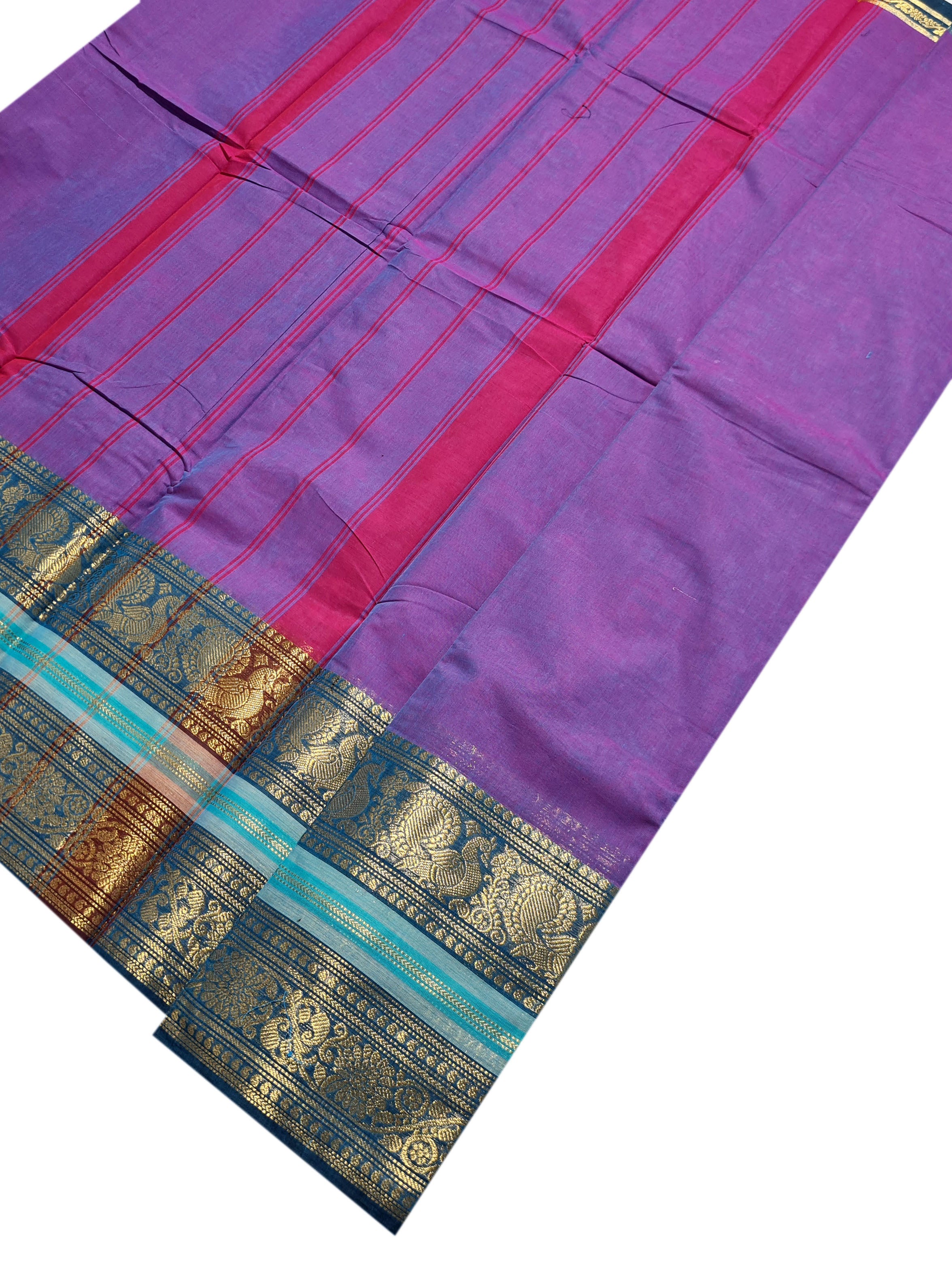 Pure Cotton Plain Sarees