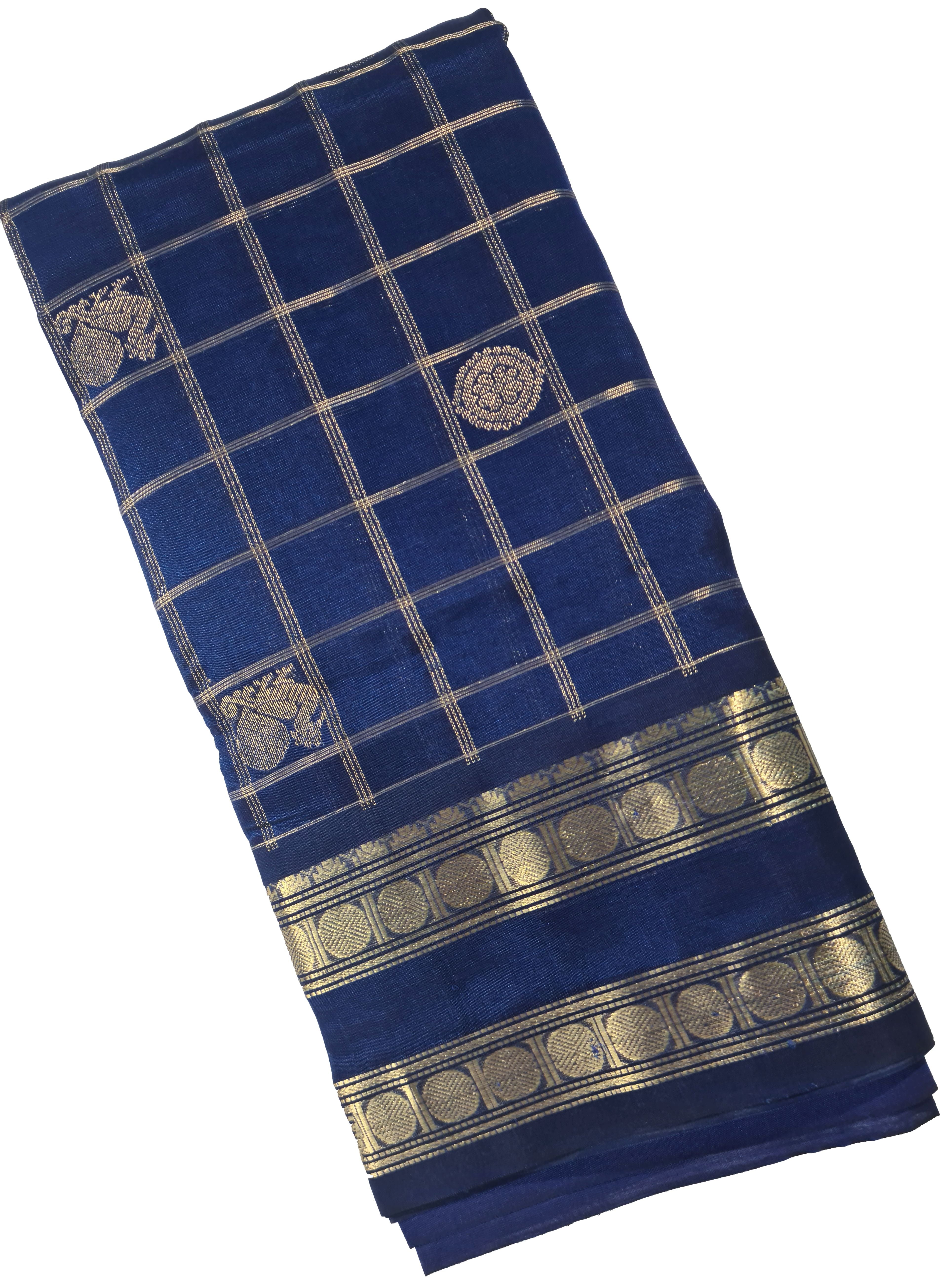 Kanchipuram Pure Silk Cotton Saree