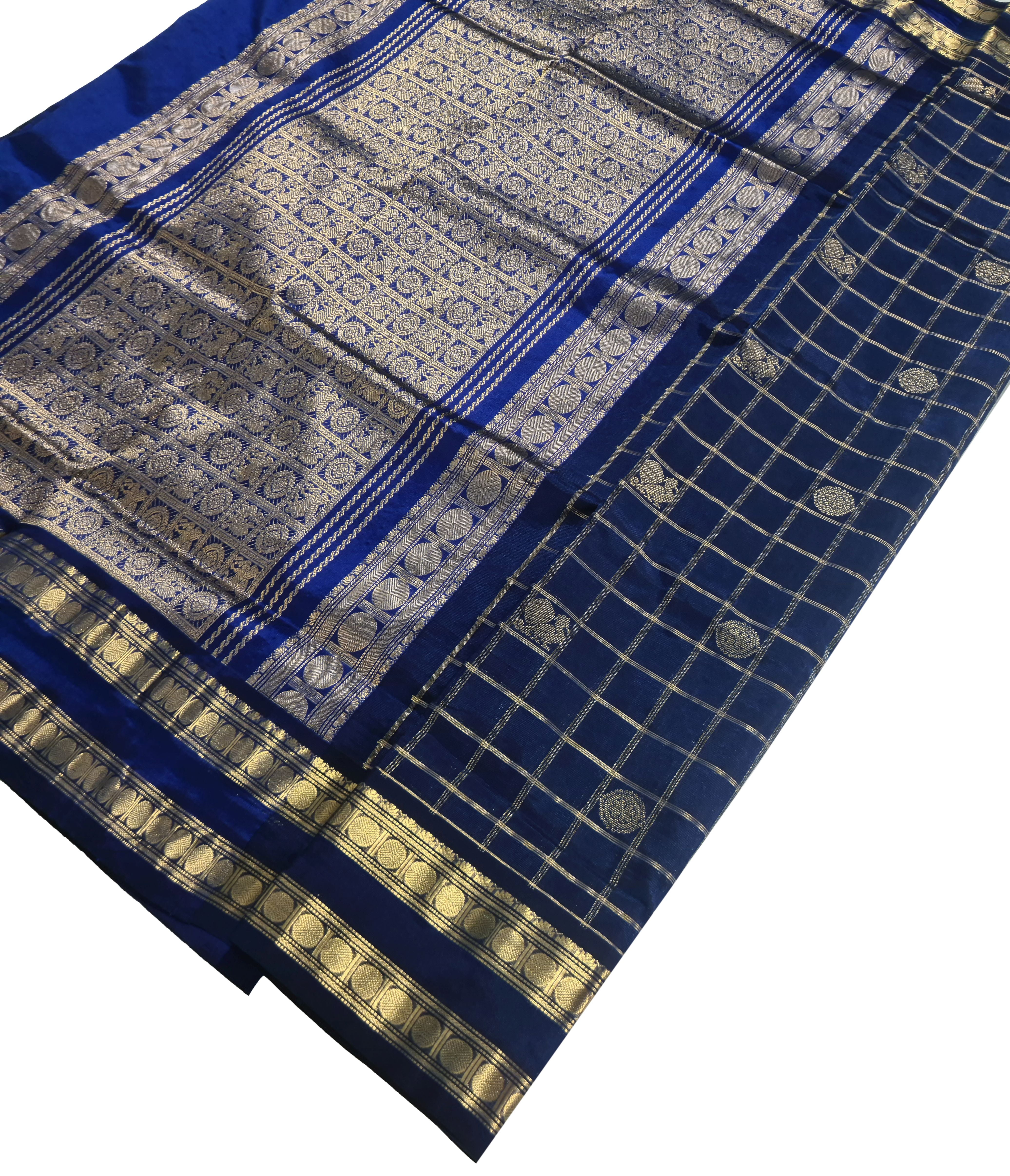 Kanchipuram Pure Silk Cotton Saree