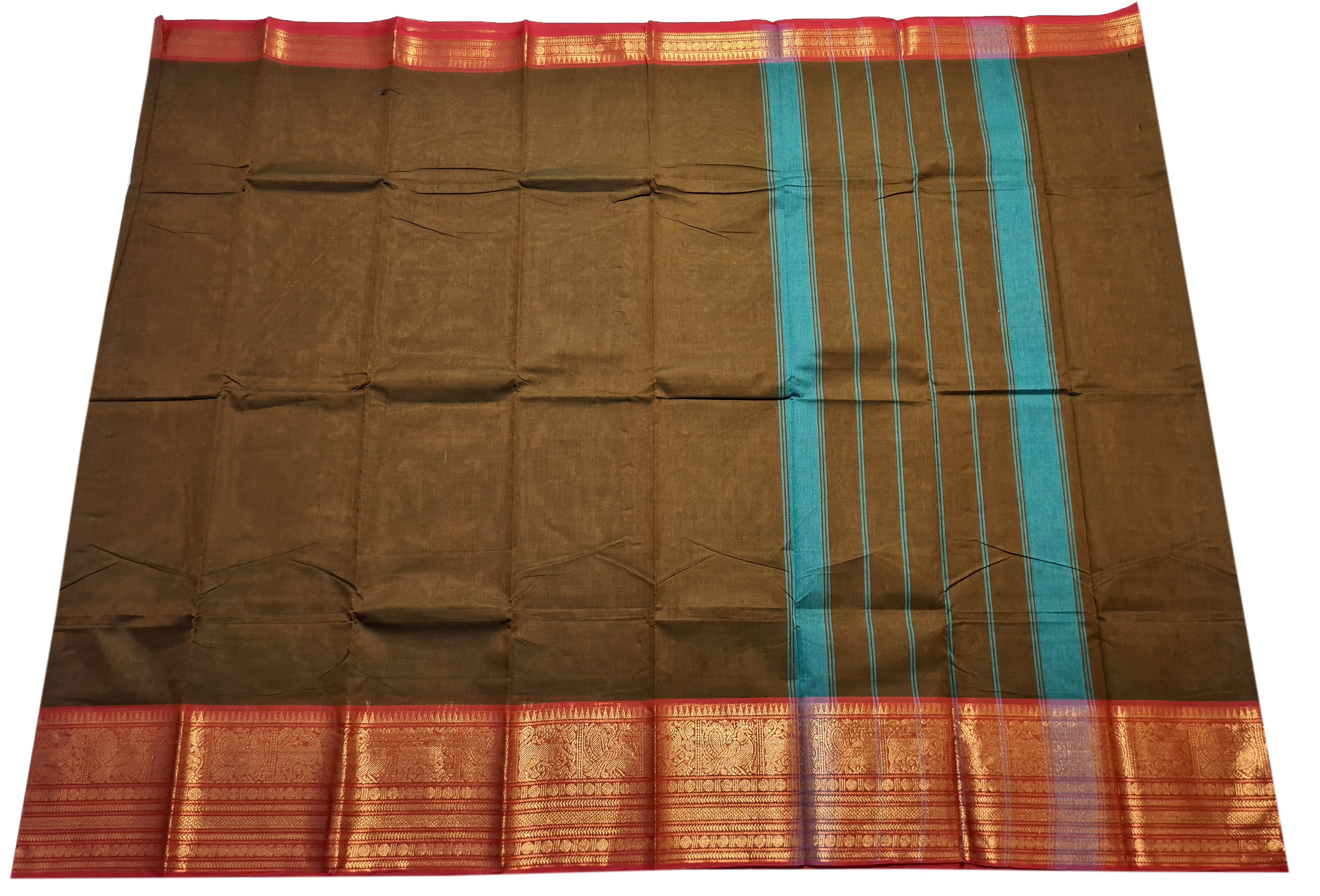 Pure Cotton Plain Sarees