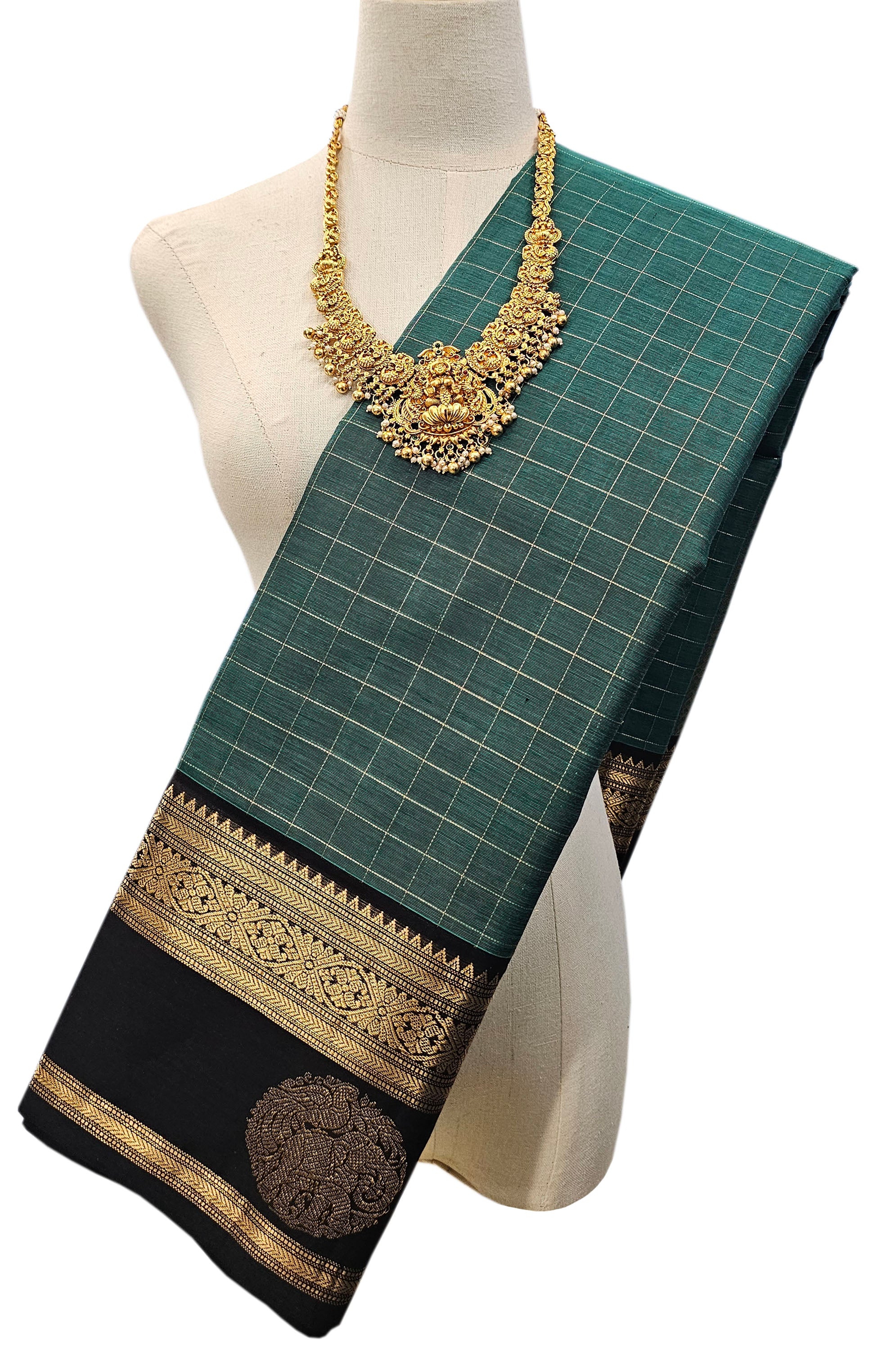 Kanchipuram Pure Silk Cotton Saree