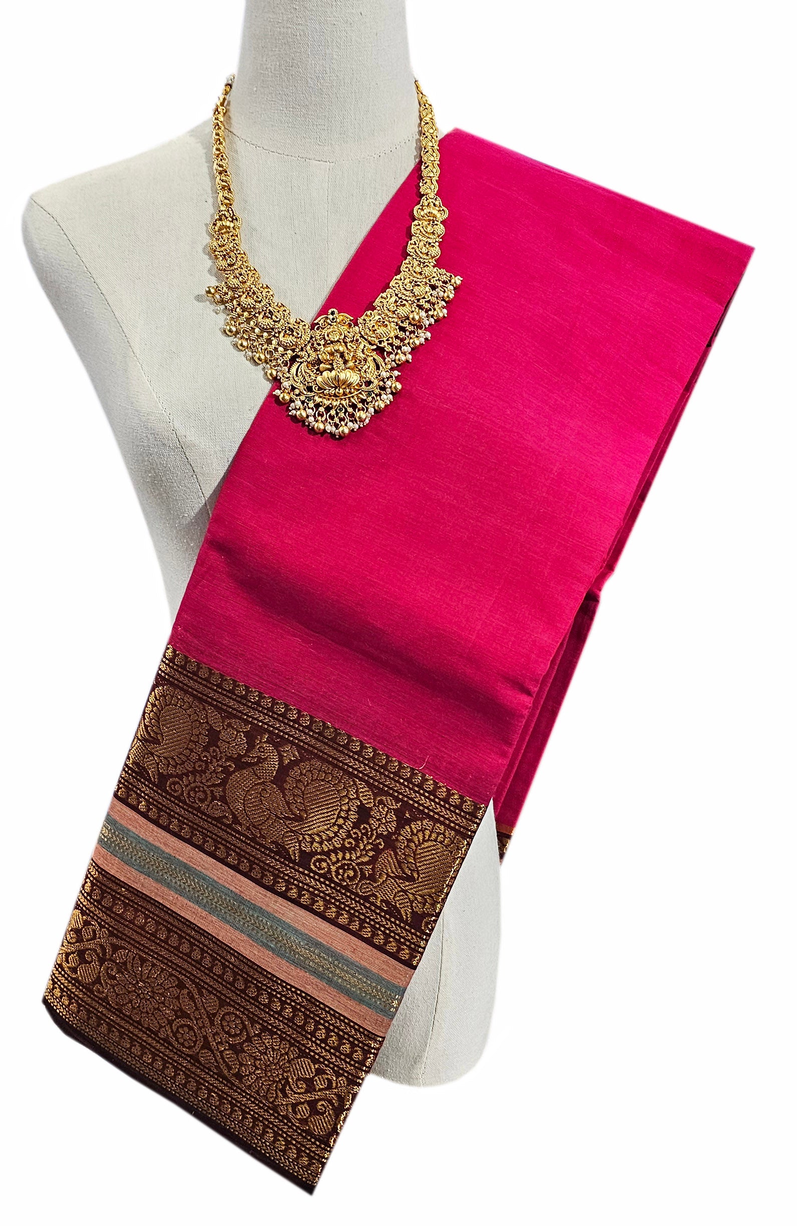 Pure Cotton Plain Sarees