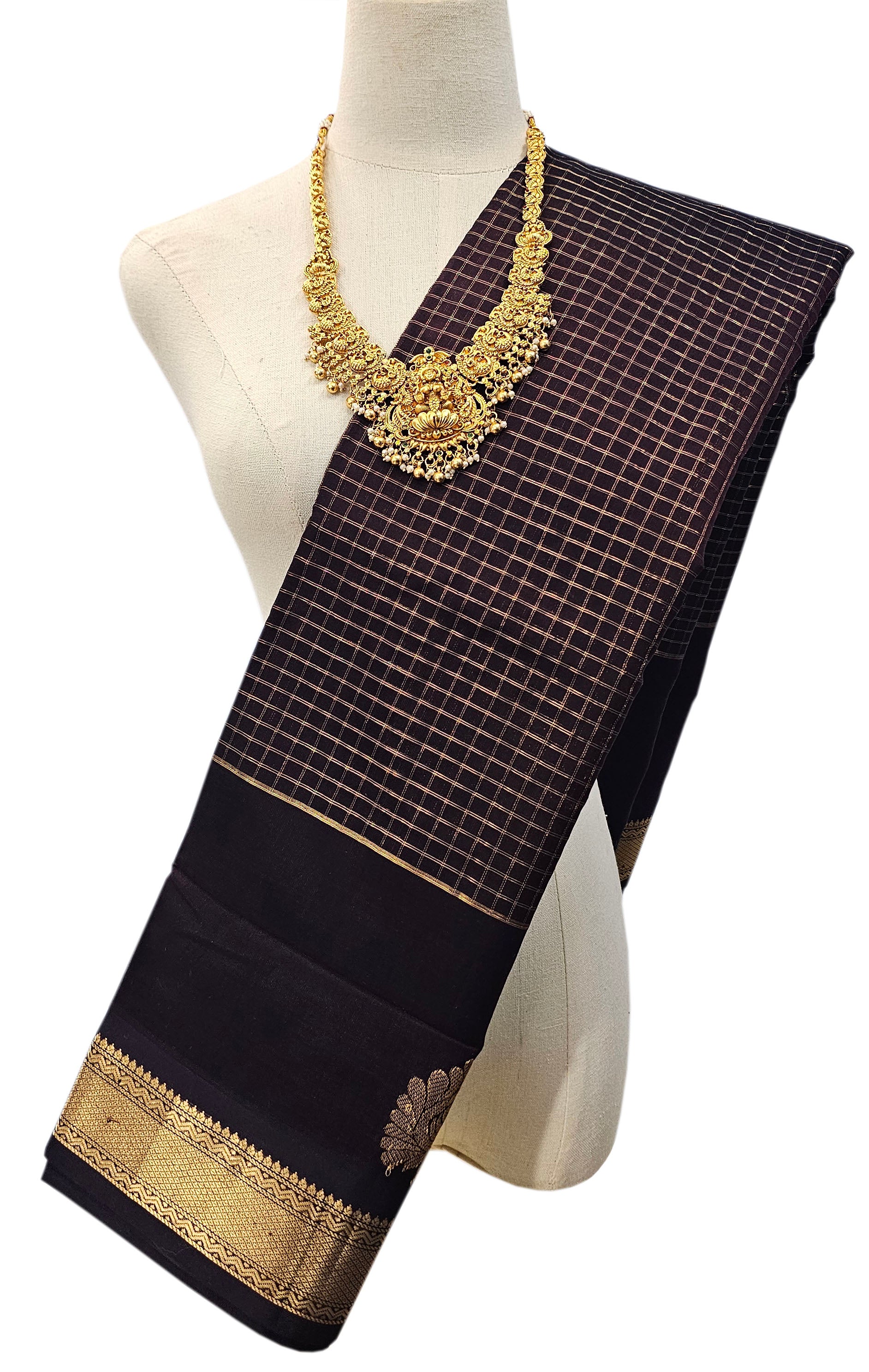 Kanchipuram Pure Silk Cotton Saree