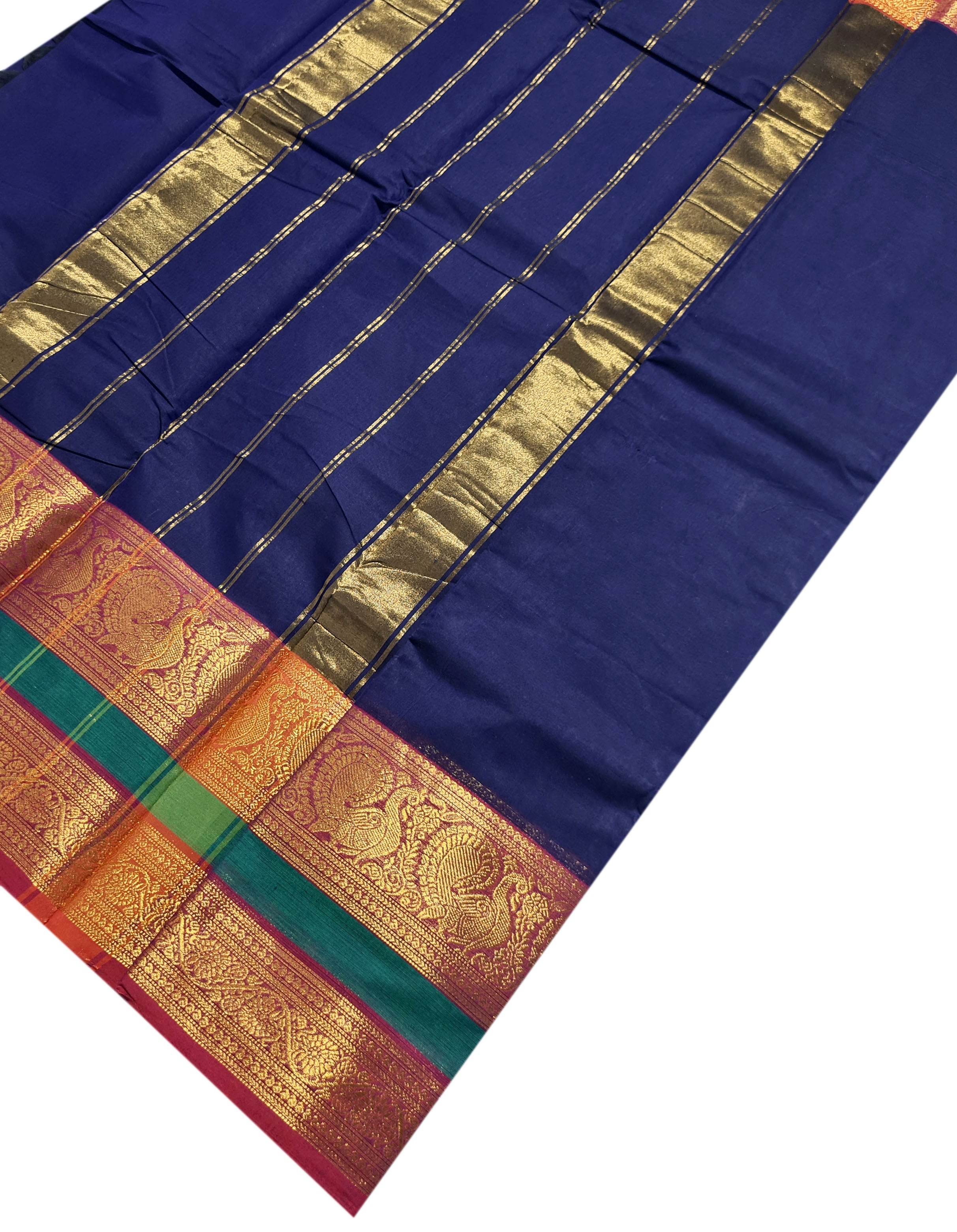 Pure Cotton Plain Sarees