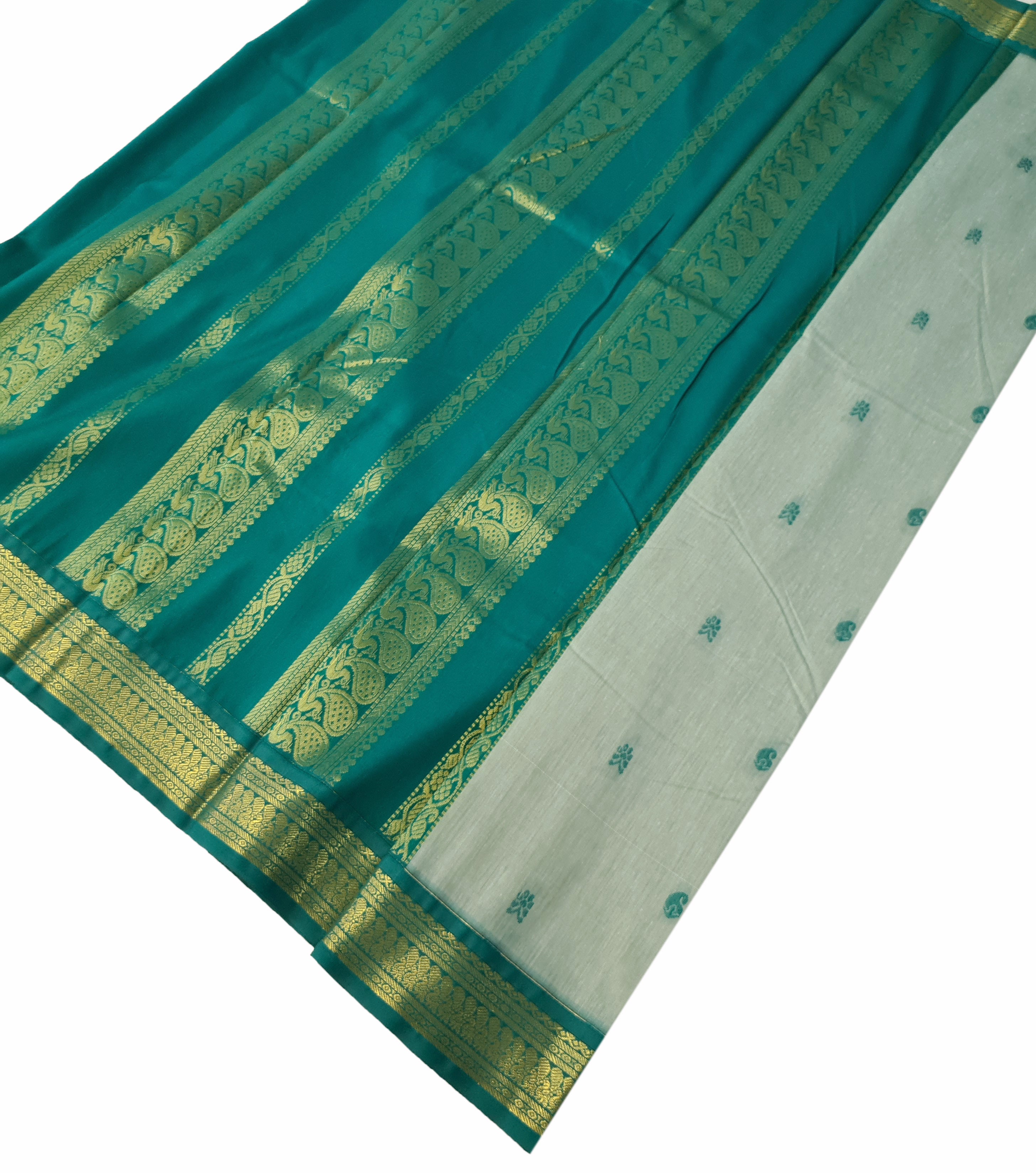 Pure Cotton Soft Butta Sarees