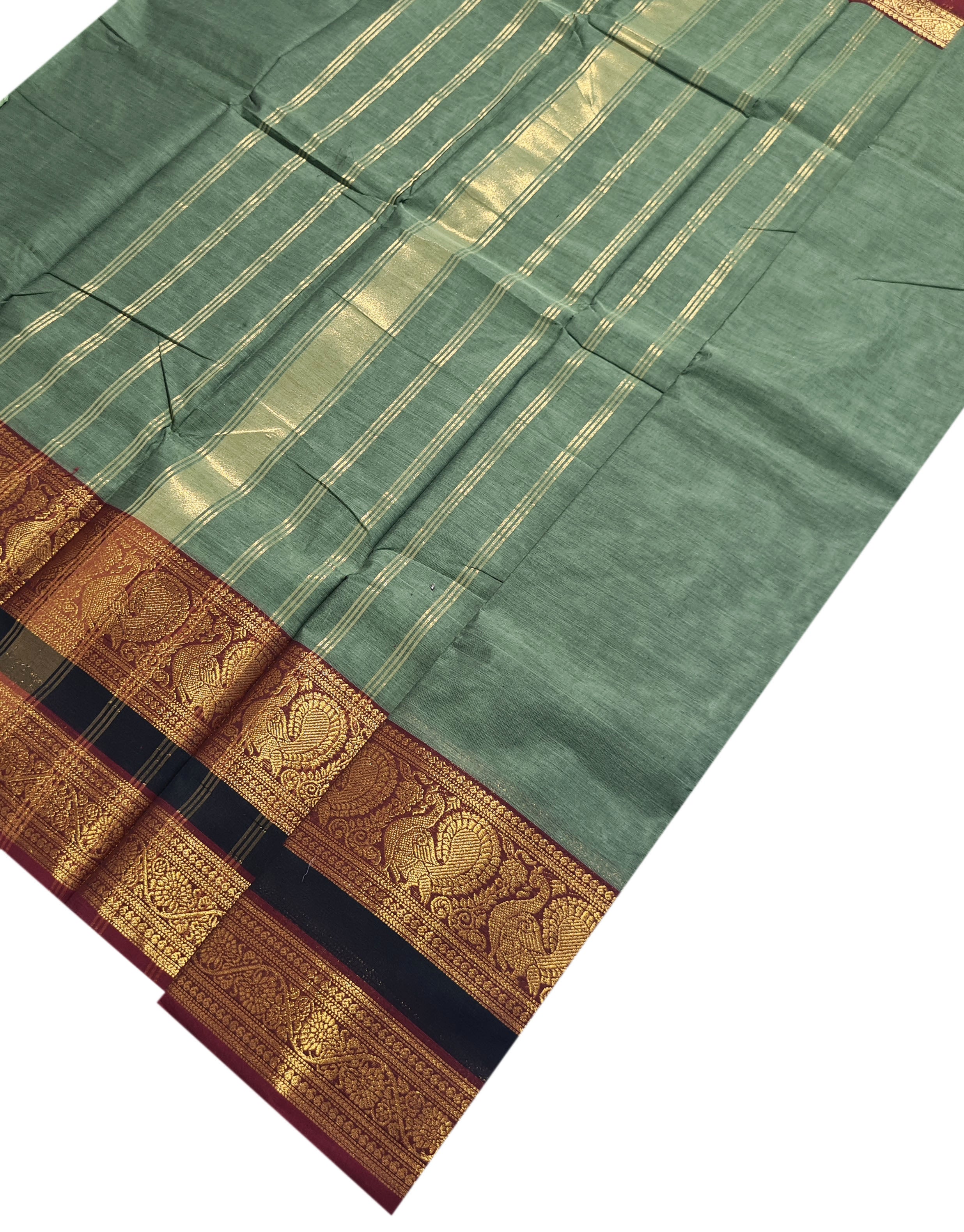 Pure Cotton Plain Sarees