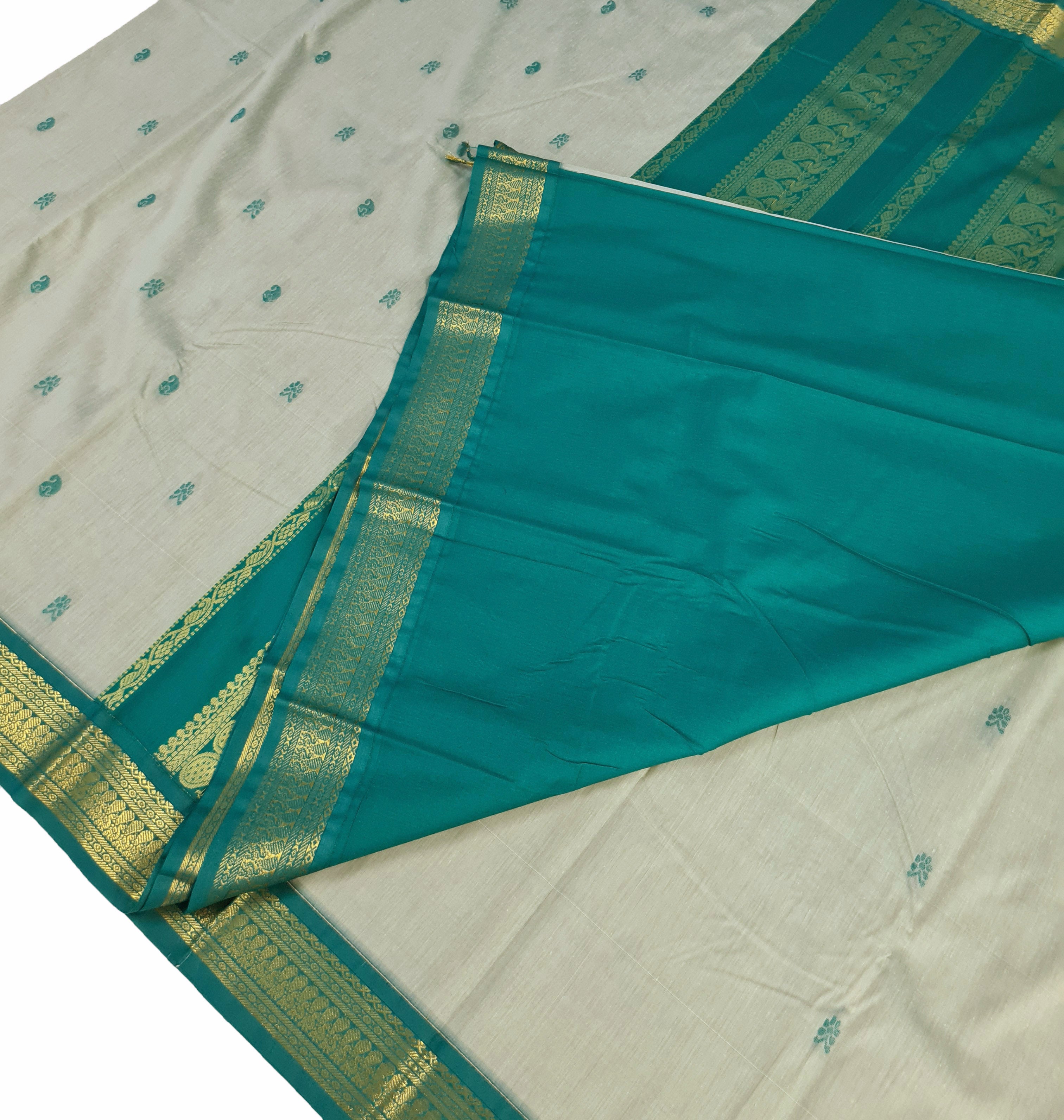 Pure Cotton Soft Butta Sarees