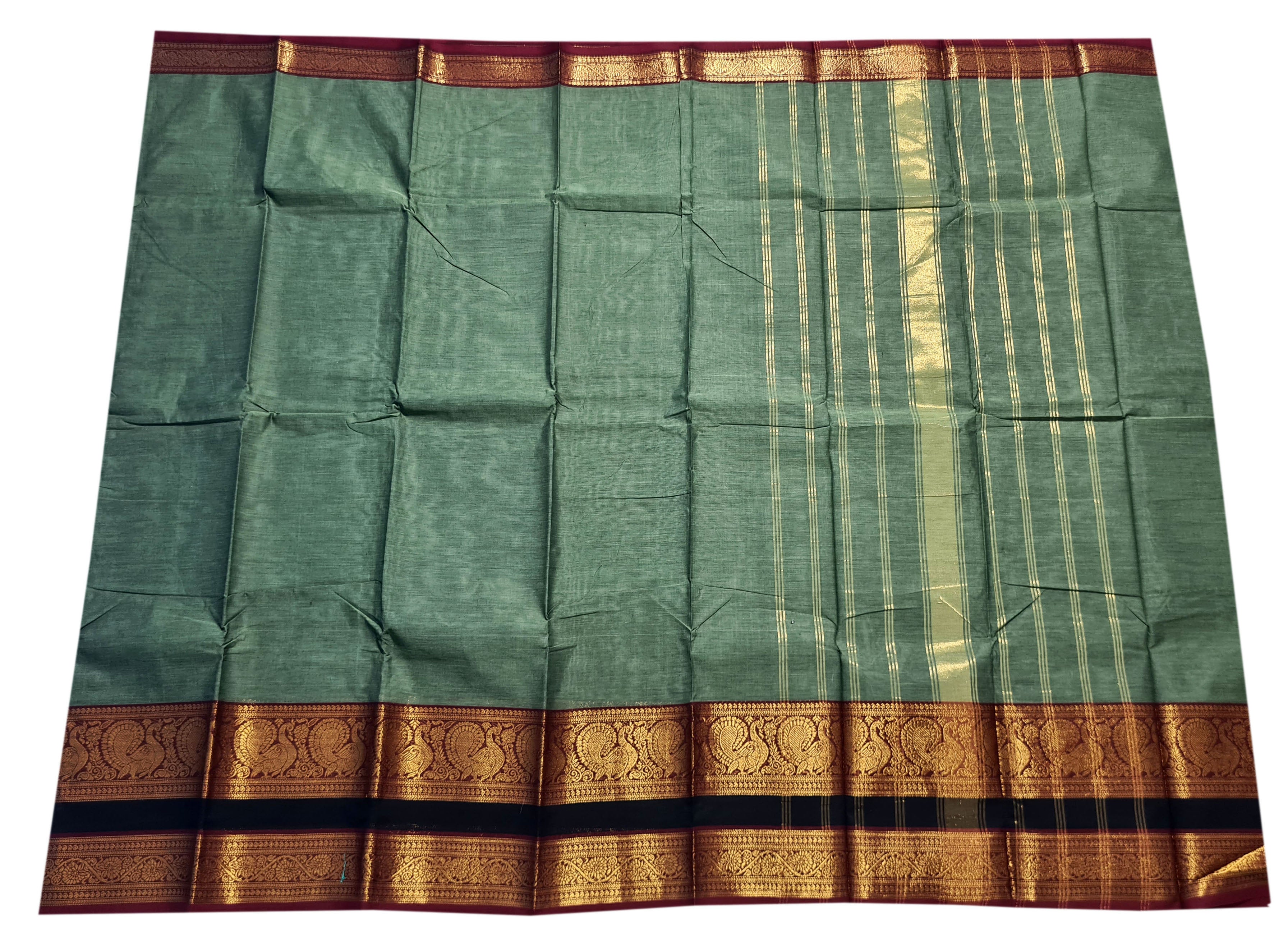 Pure Cotton Plain Sarees