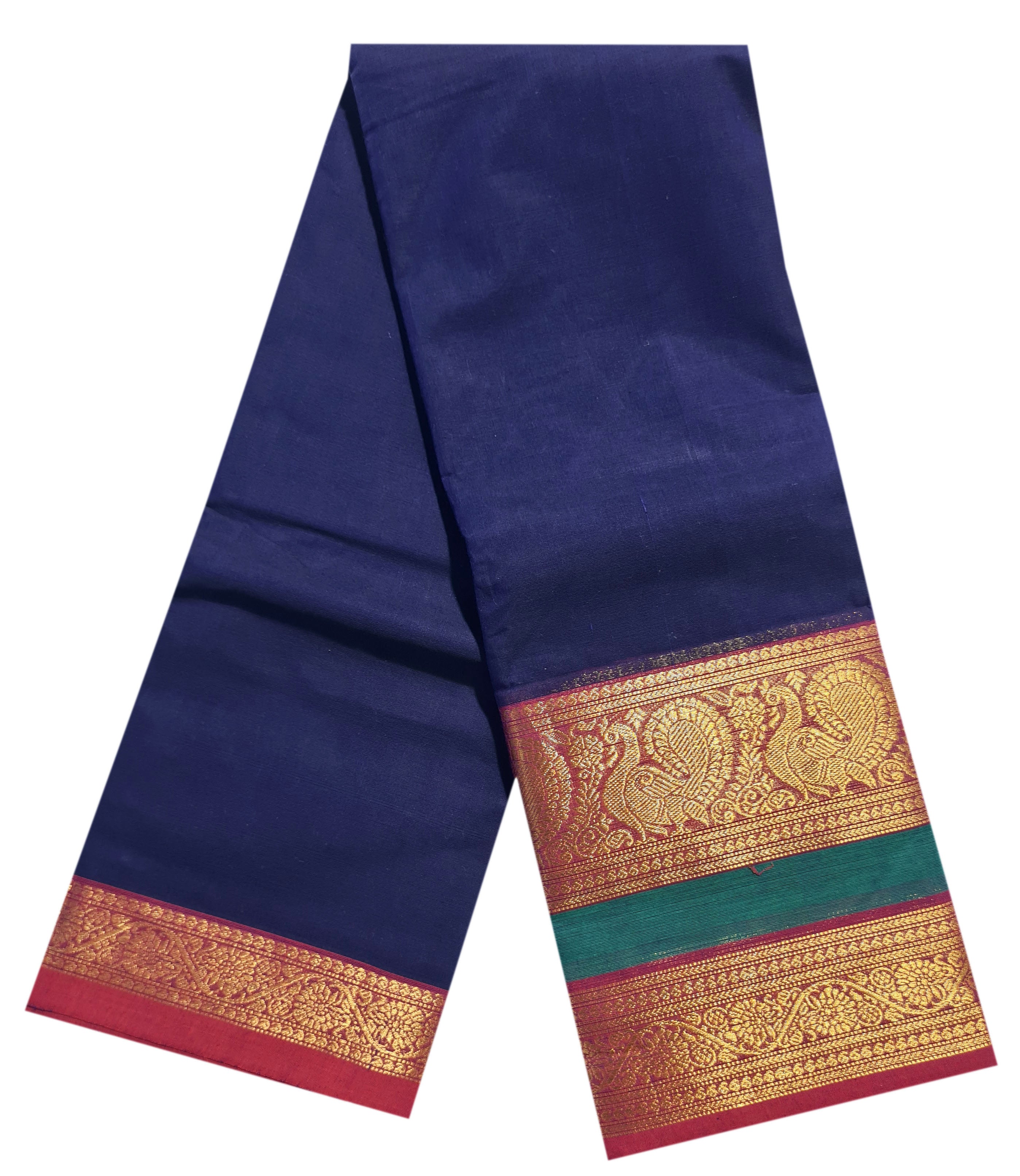 Pure Cotton Plain Sarees