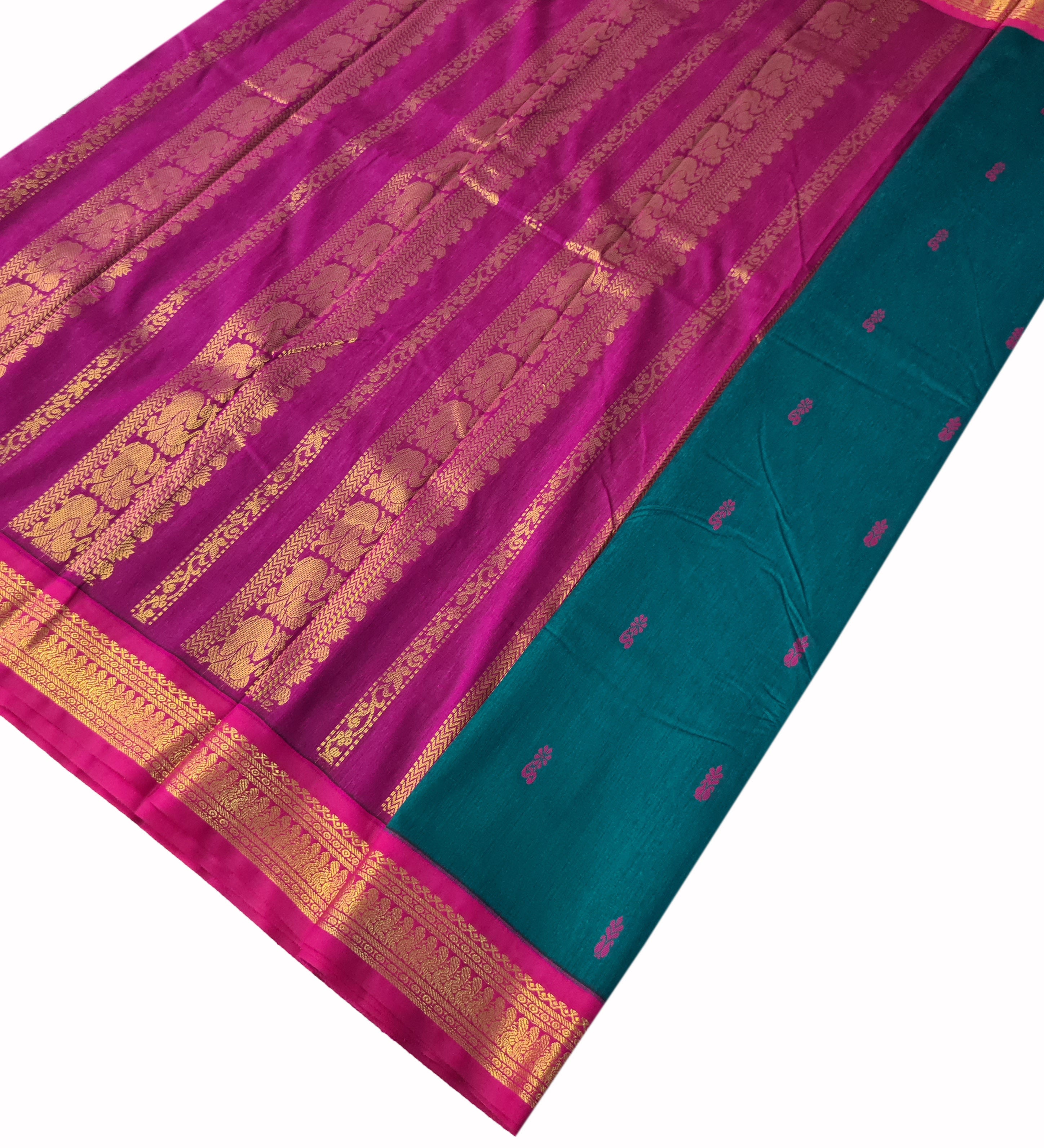 Pure Cotton Soft Butta Sarees