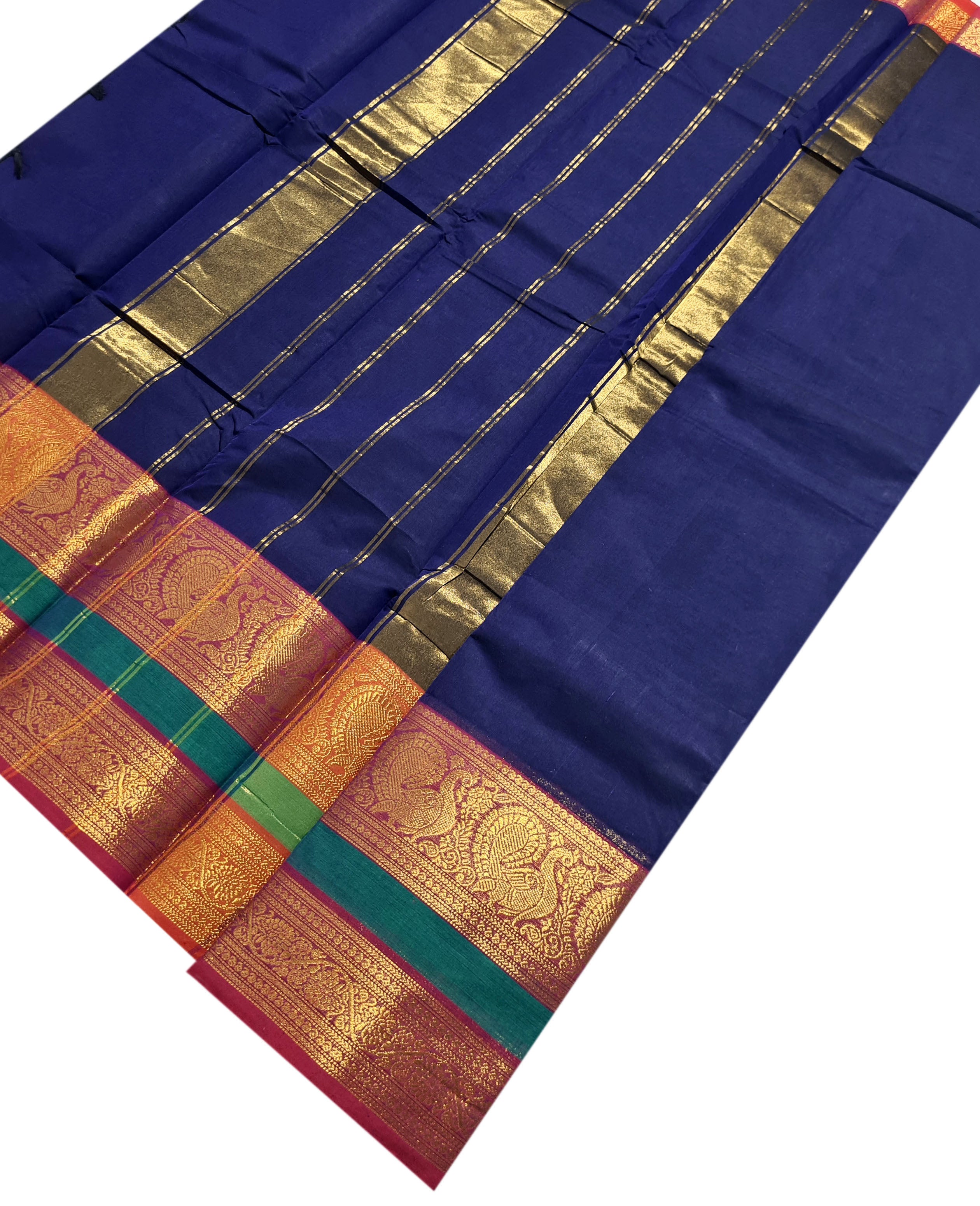 Pure Cotton Plain Sarees