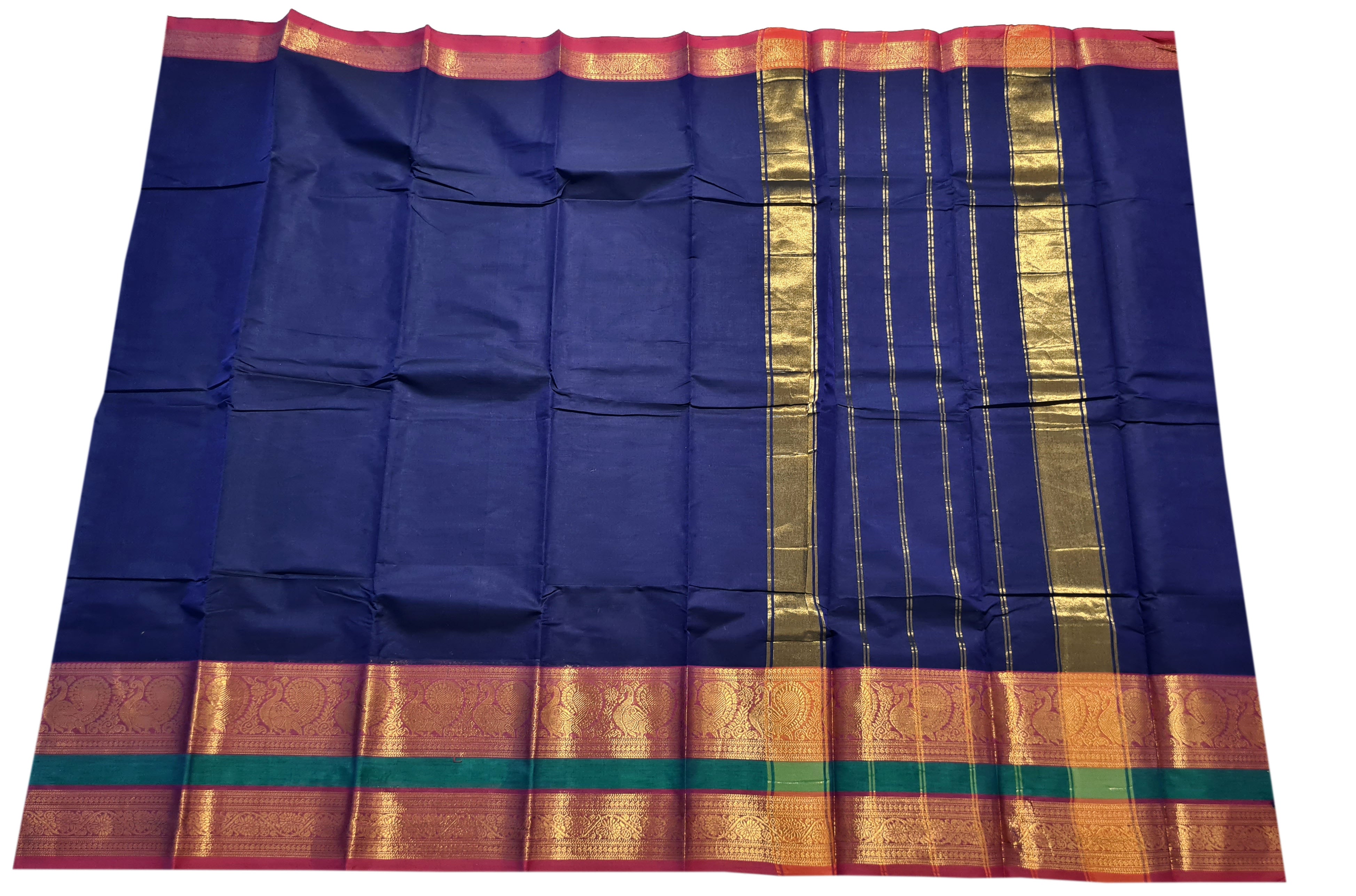 Pure Cotton Plain Sarees