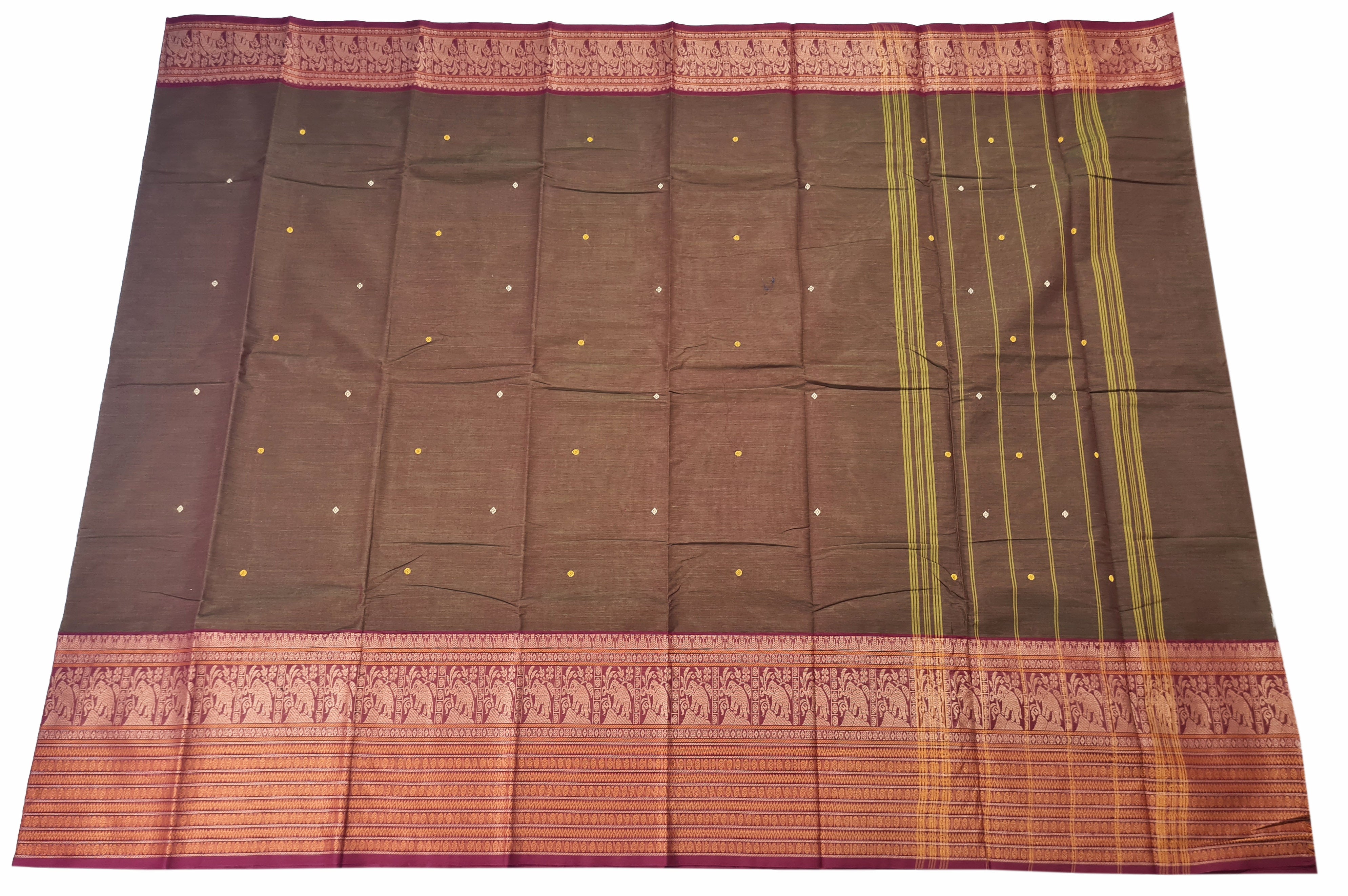 Pure Cotton Butta Sarees