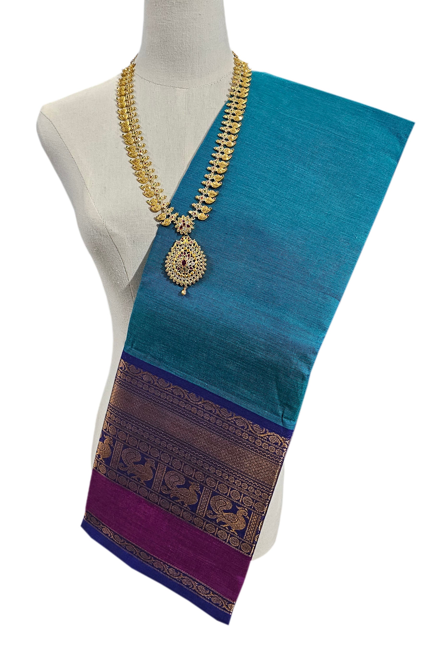 Pure Cotton Plain Sarees