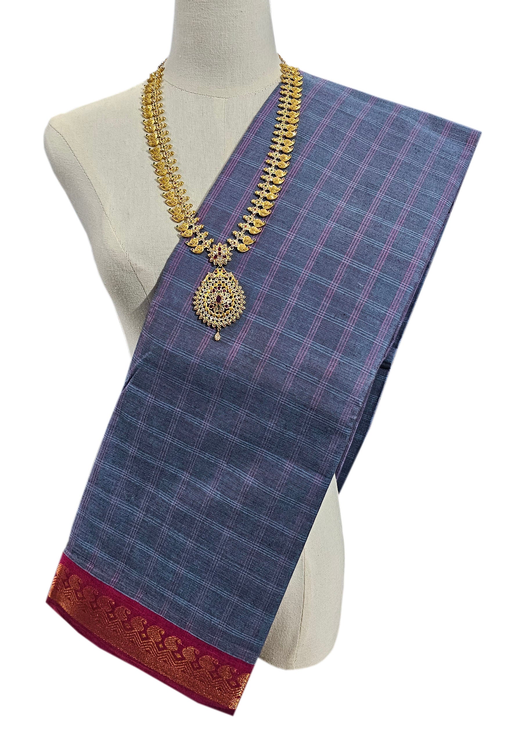 Pure Cotton Plain Sarees