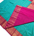 Vegan Silk Korvai Checks Sarees