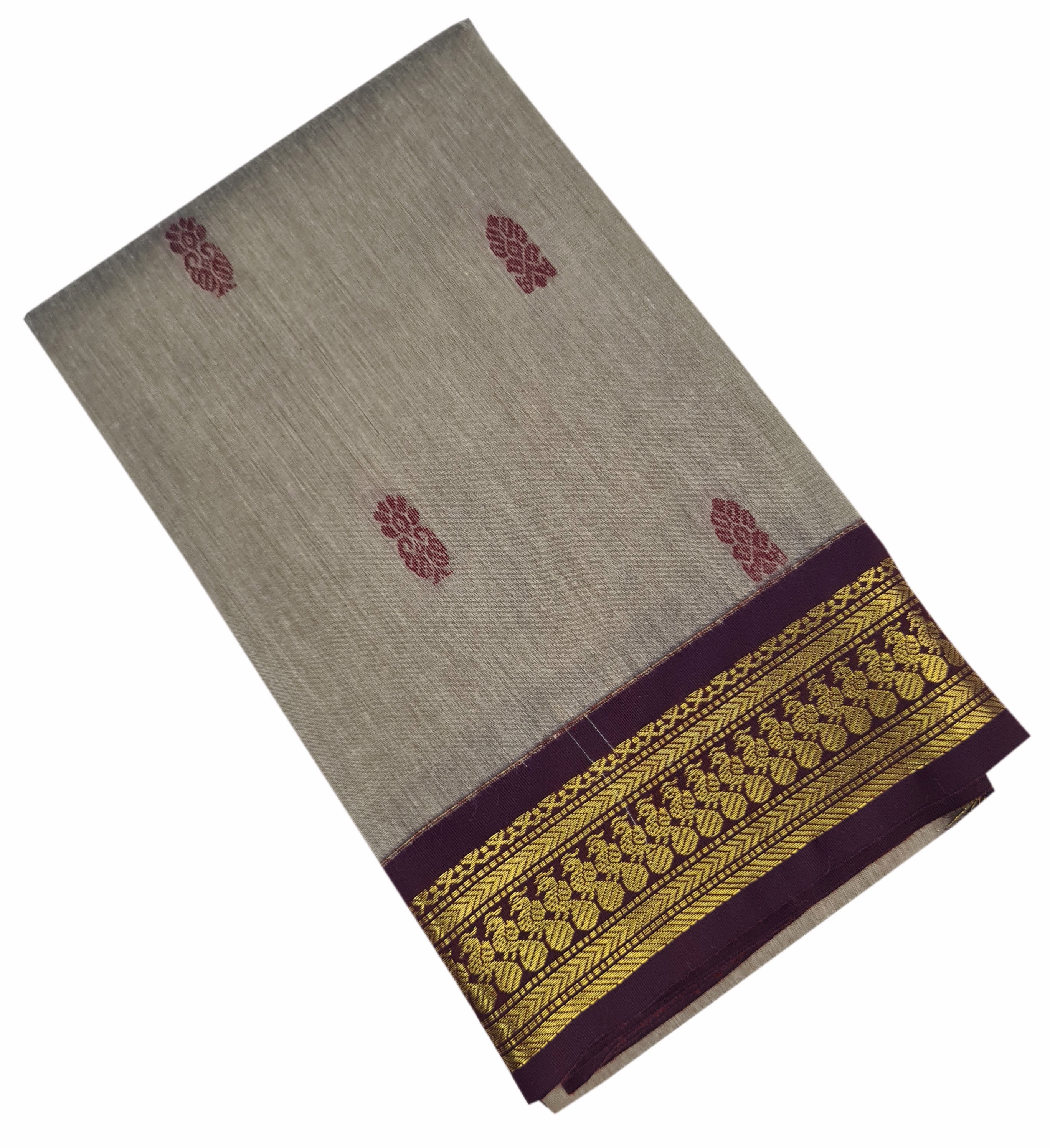 Pure Cotton Soft Butta Sarees