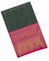 Vegan Silk Korvai Checks Sarees