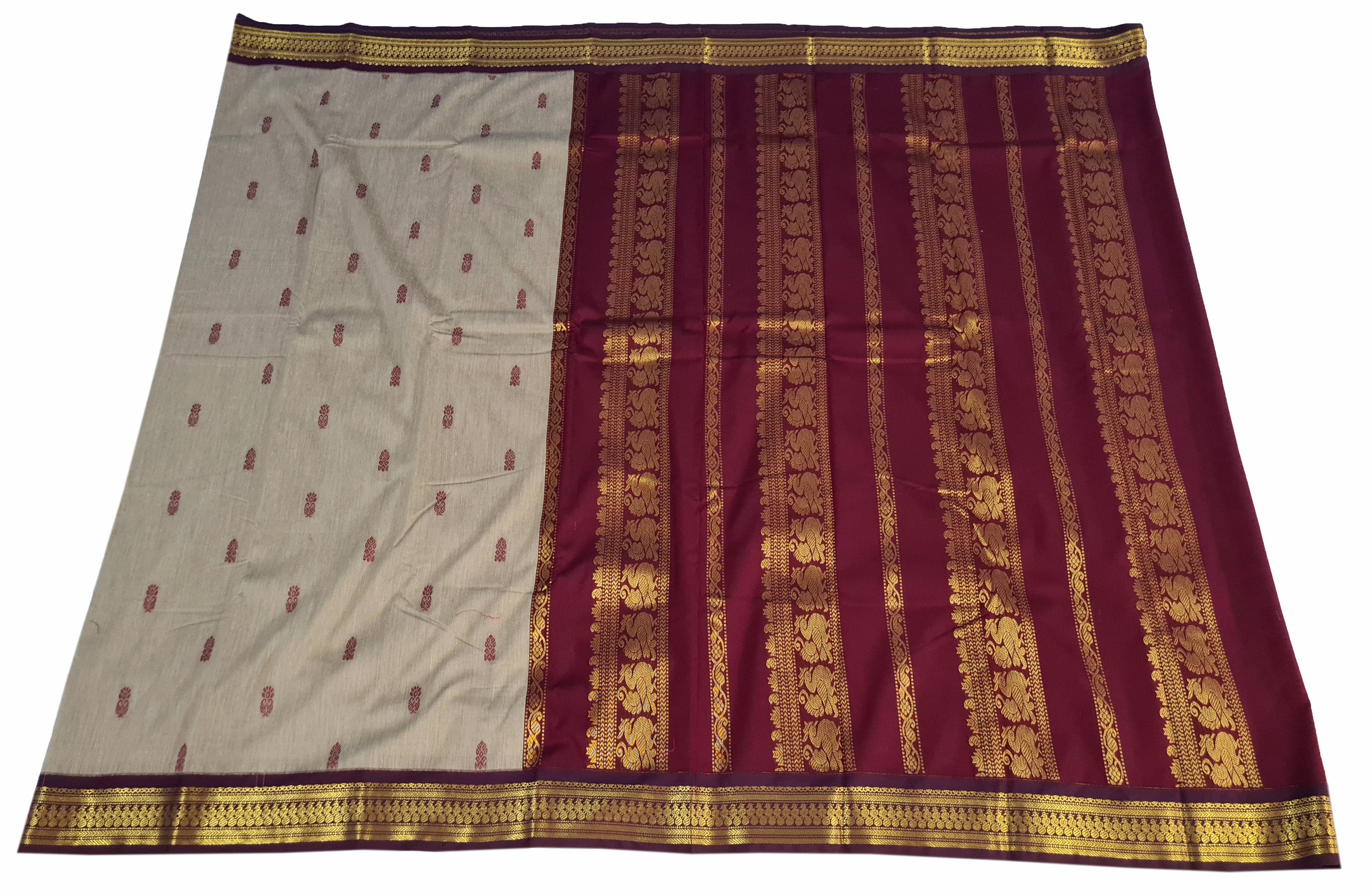 Pure Cotton Soft Butta Sarees