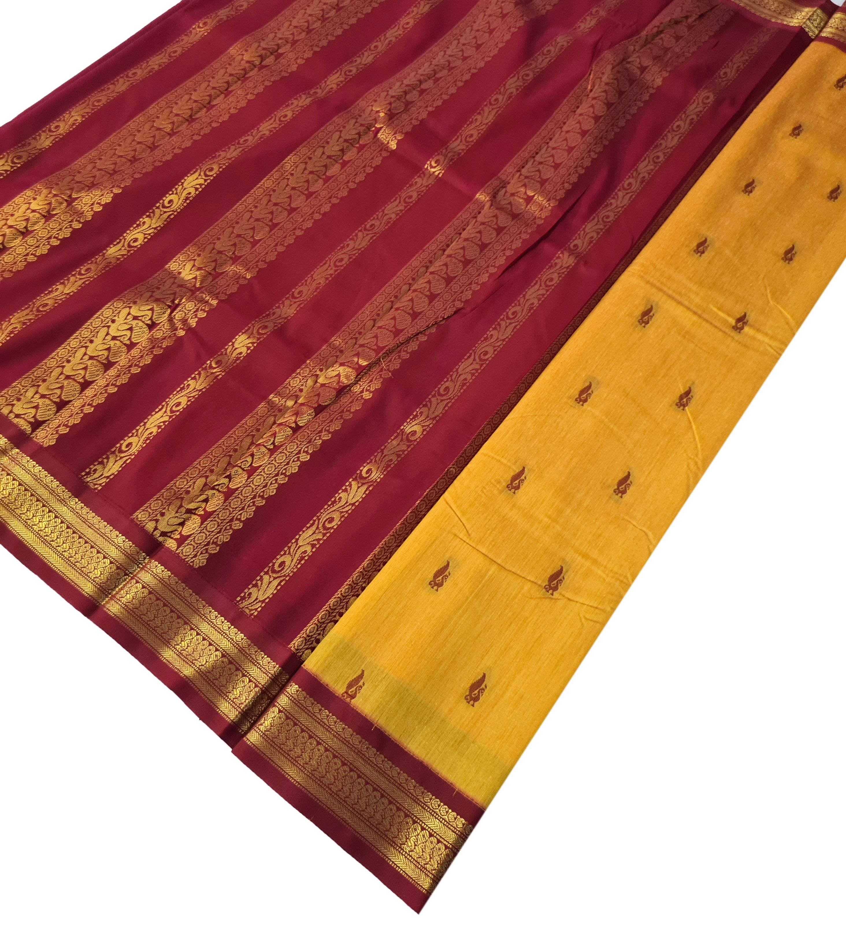 Pure Cotton Soft Butta Sarees