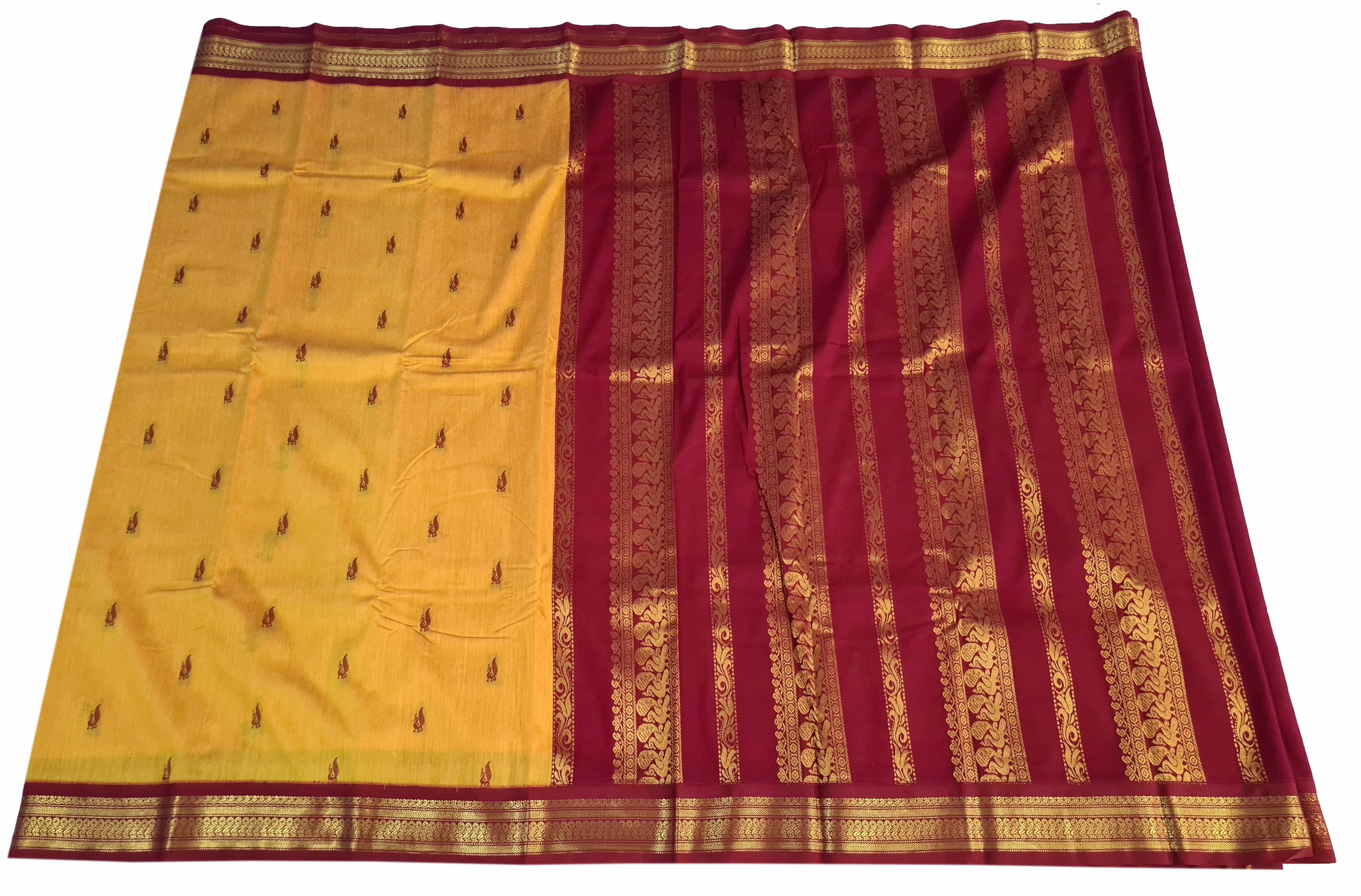 Pure Cotton Soft Butta Sarees