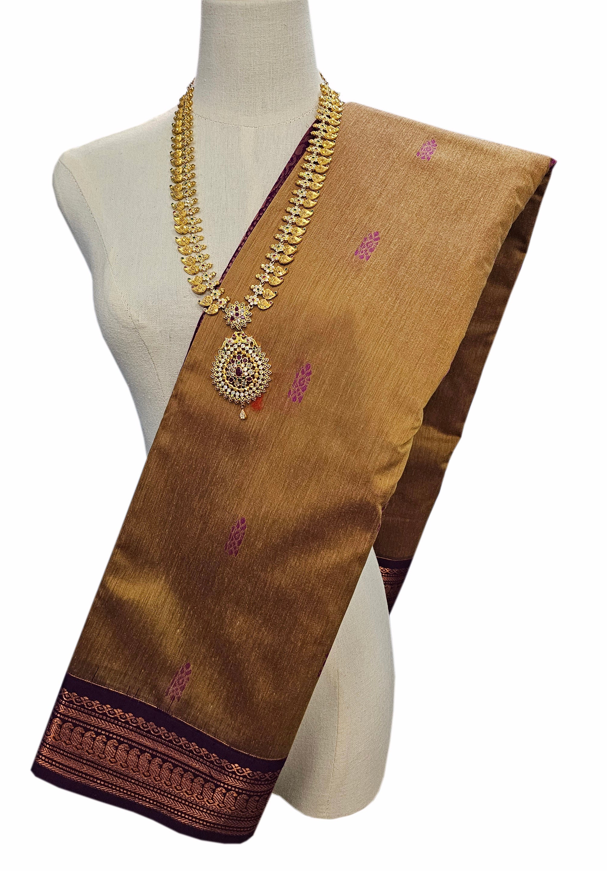 Pure Cotton Soft Butta Sarees