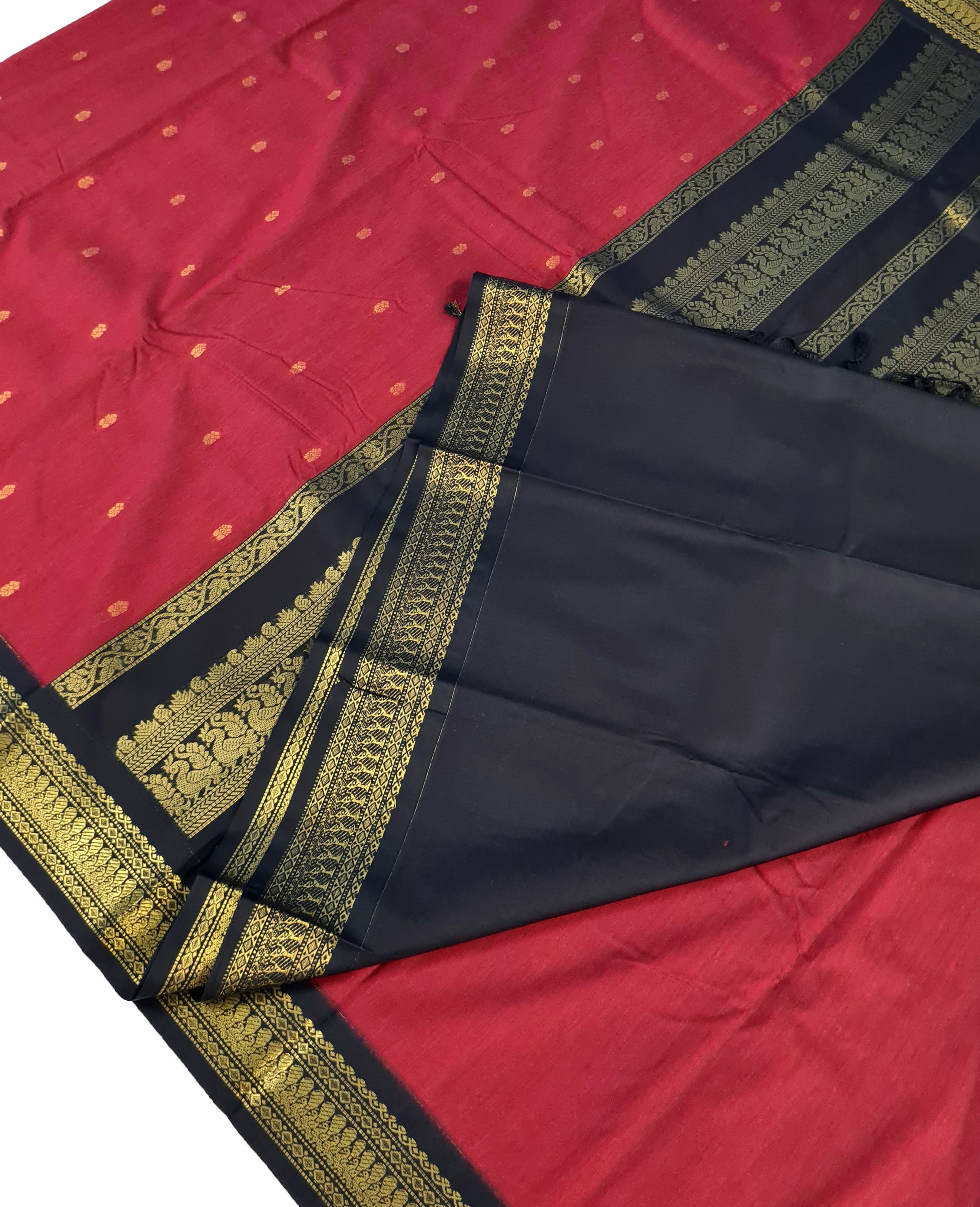 Pure Cotton Soft Butta Sarees