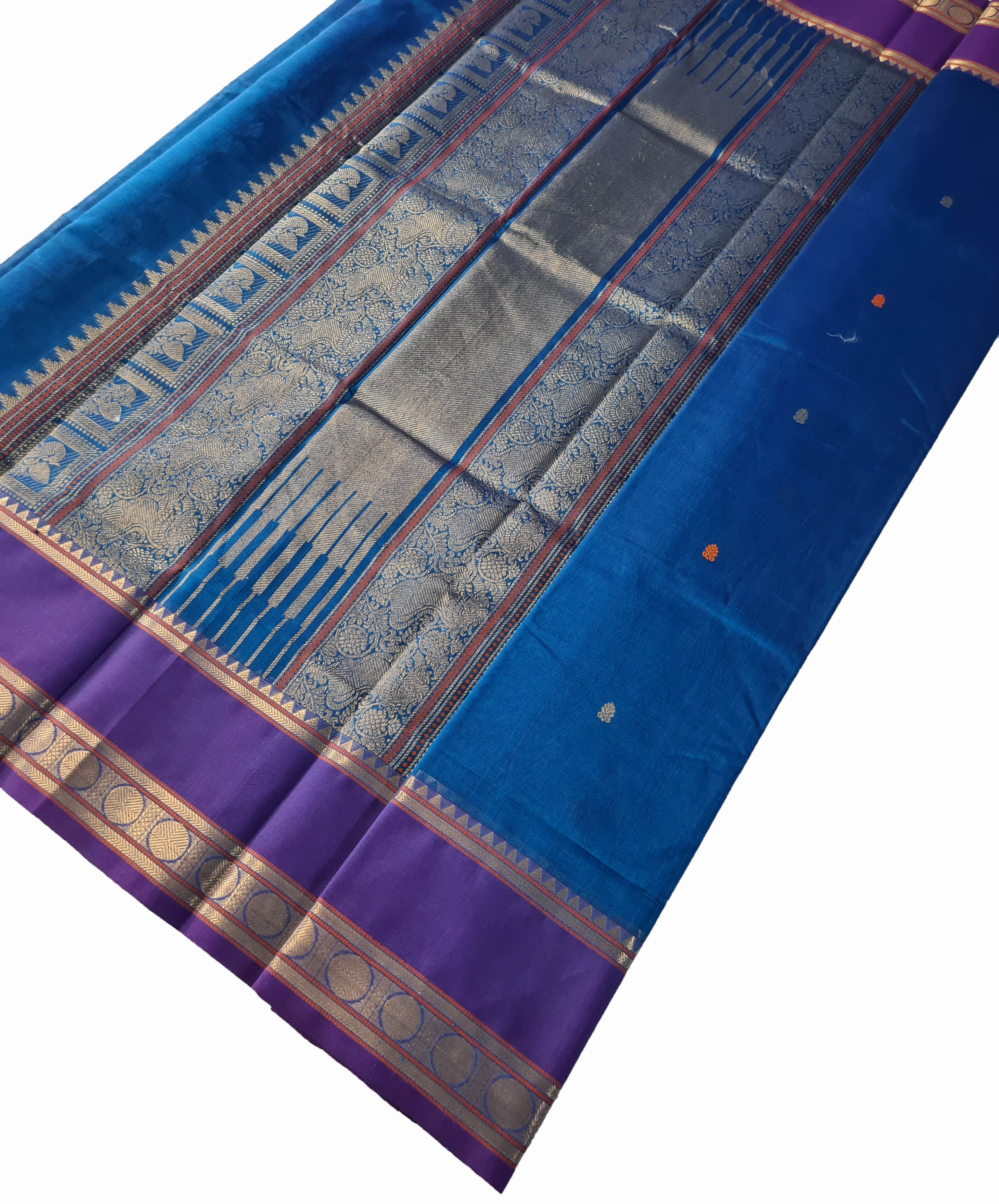 Kanchipuram Pure Silk Cotton Saree