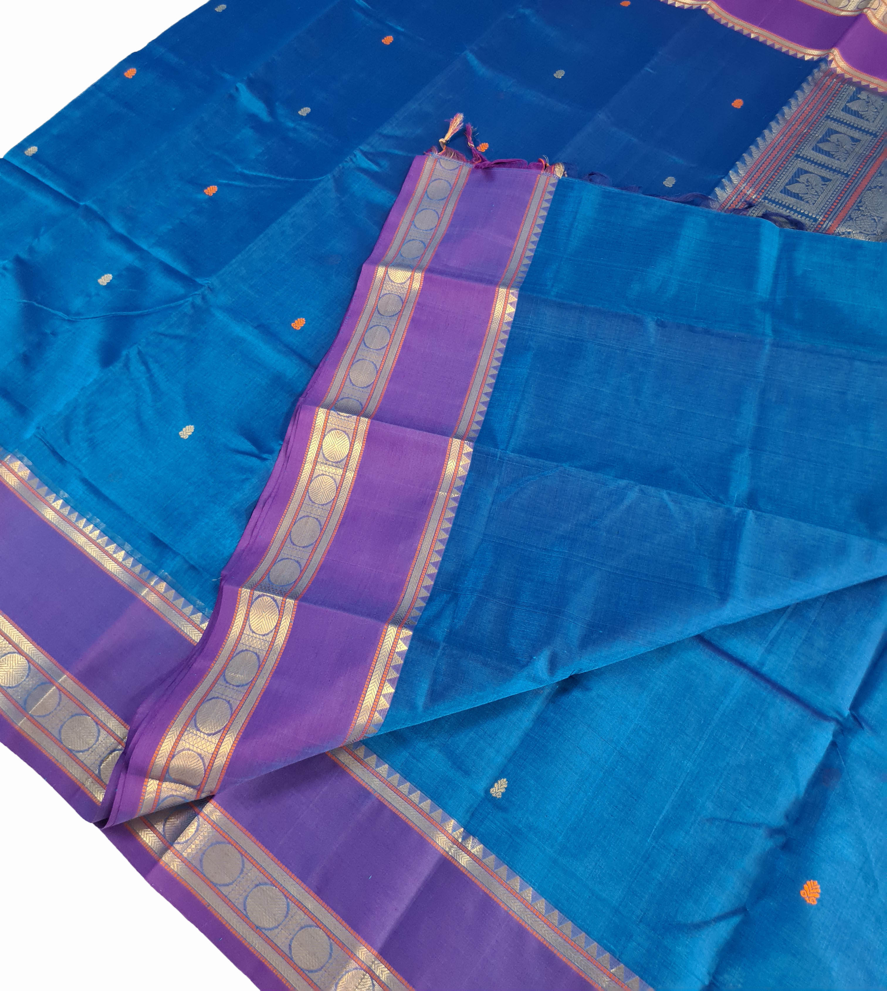 Kanchipuram Pure Silk Cotton Saree