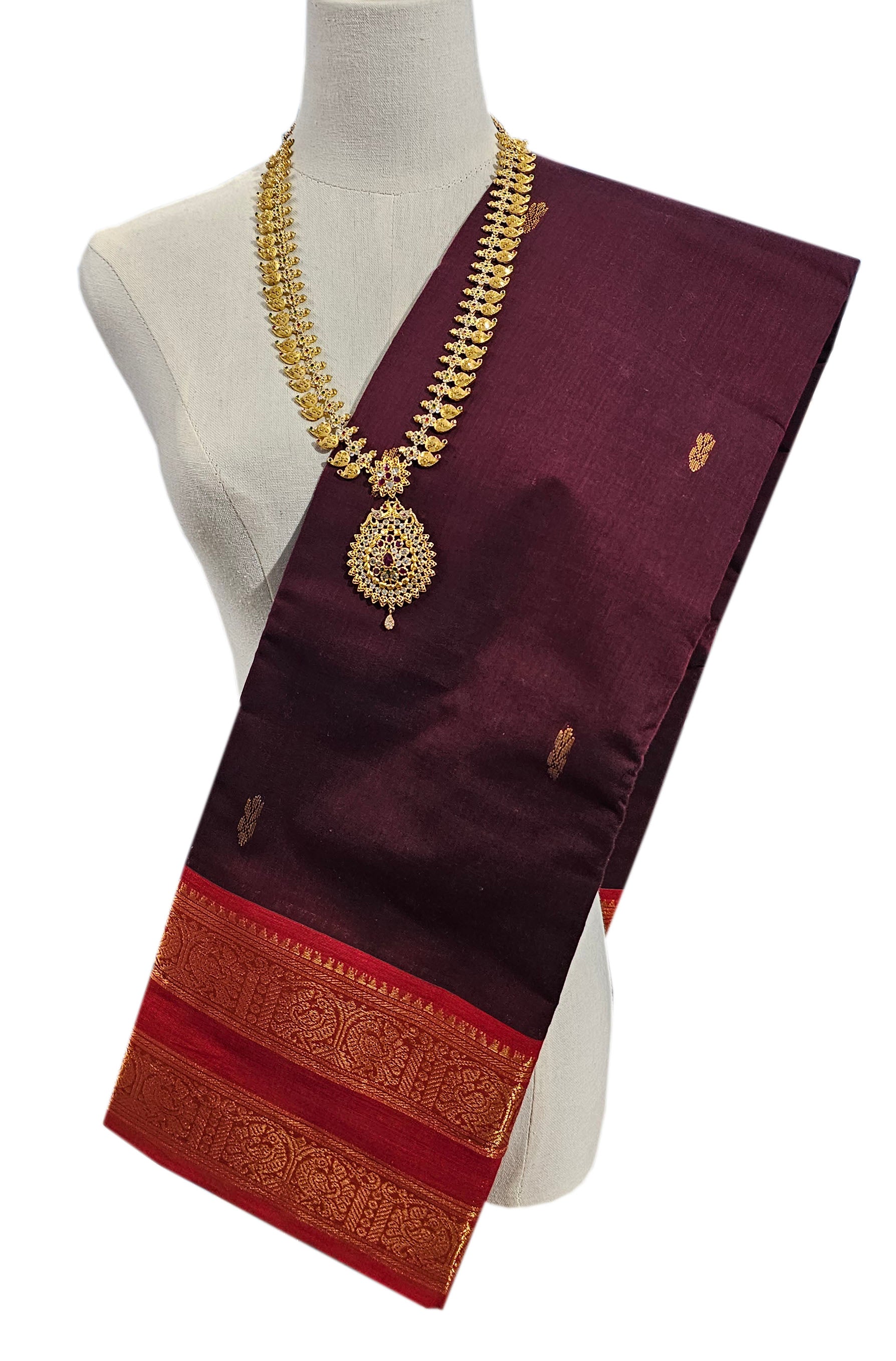 Pure Cotton Butta Sarees