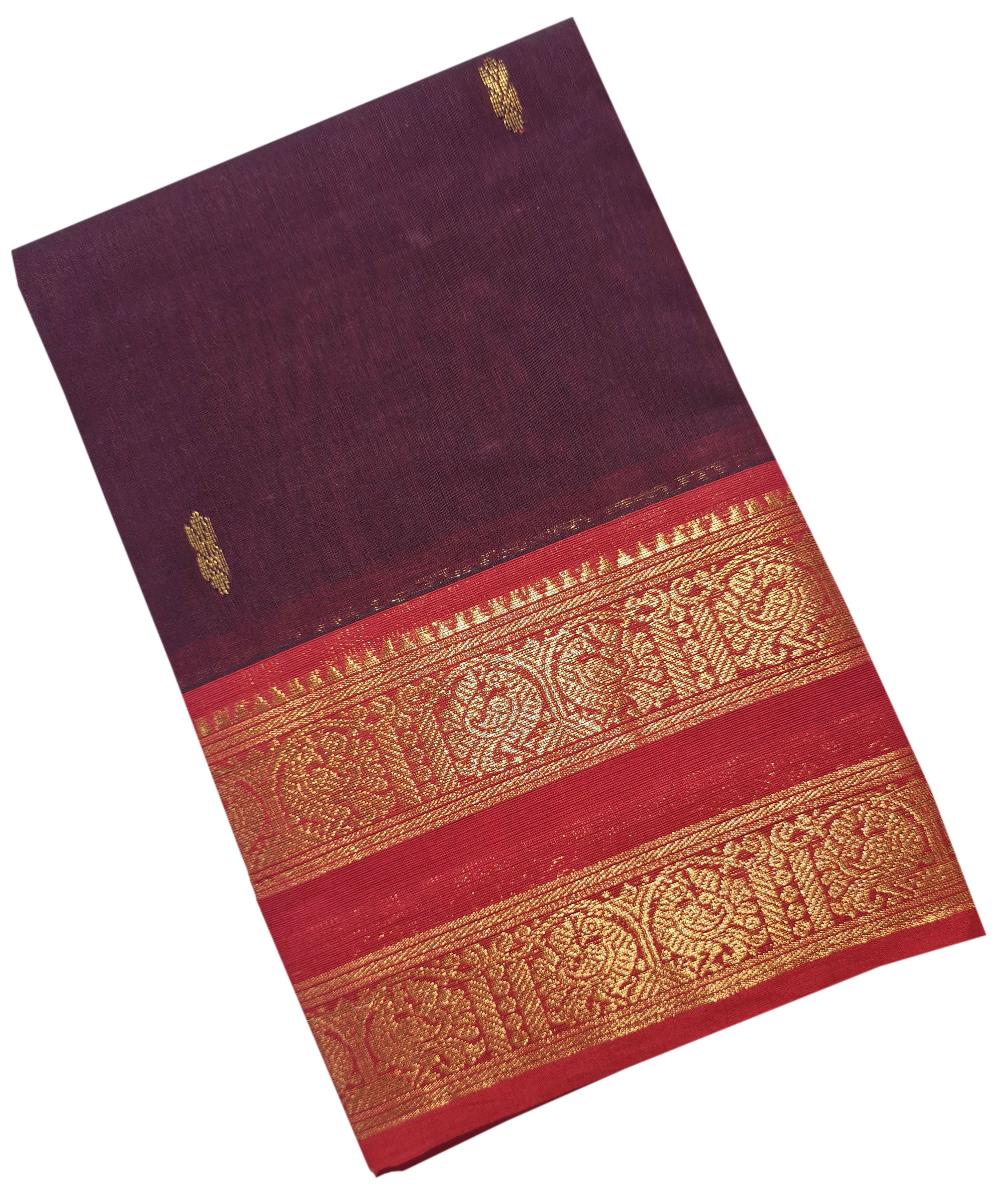 Pure Cotton Butta Sarees