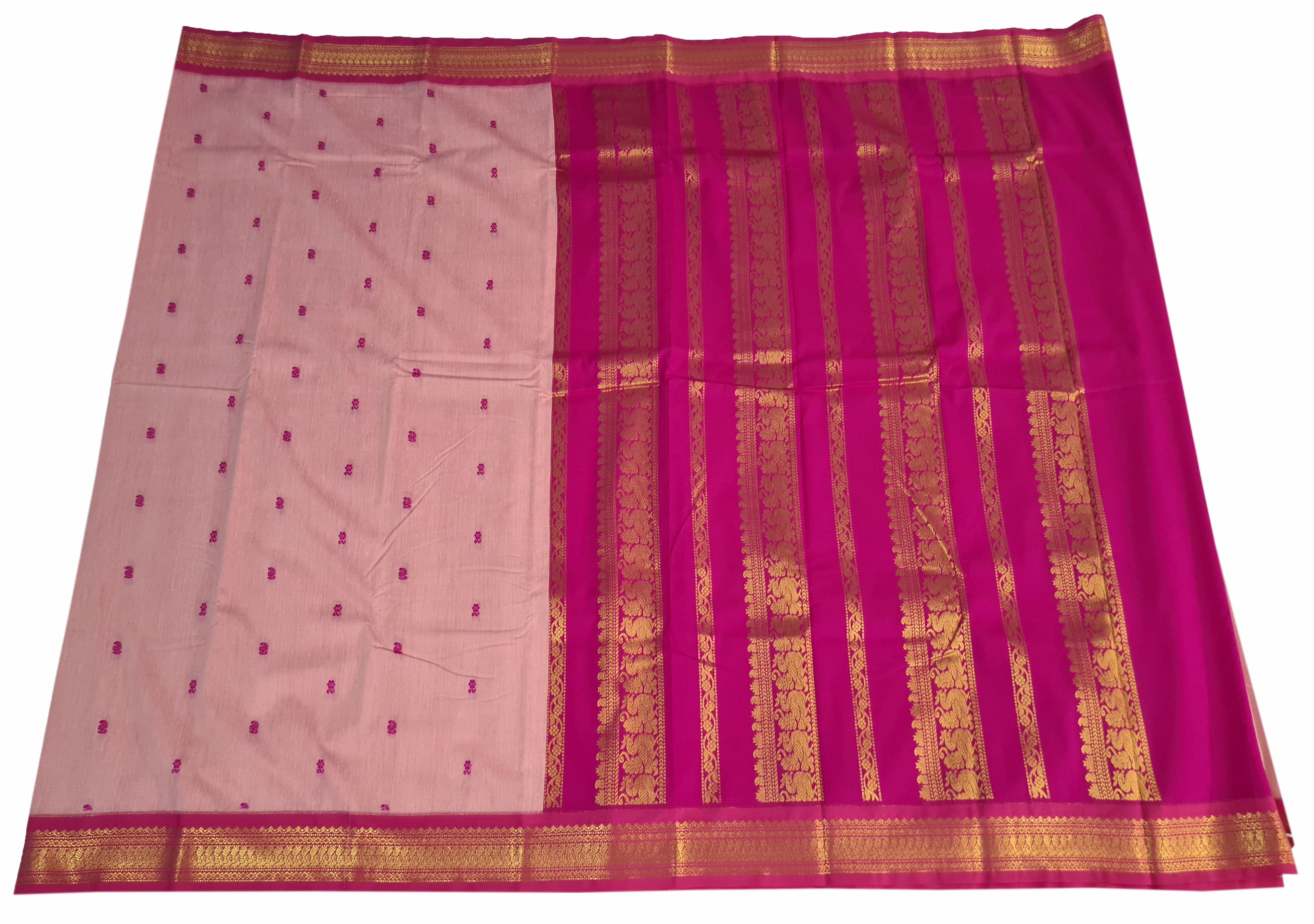 Pure Cotton Soft Butta Sarees