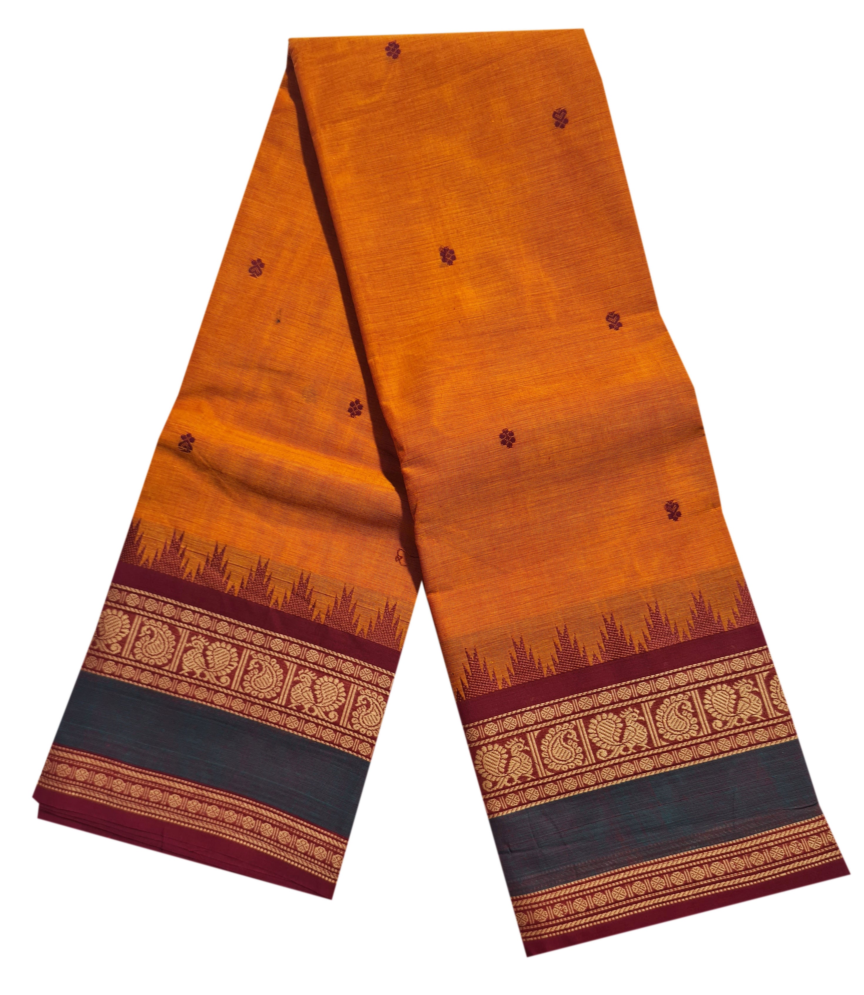 Pure Cotton Butta Sarees