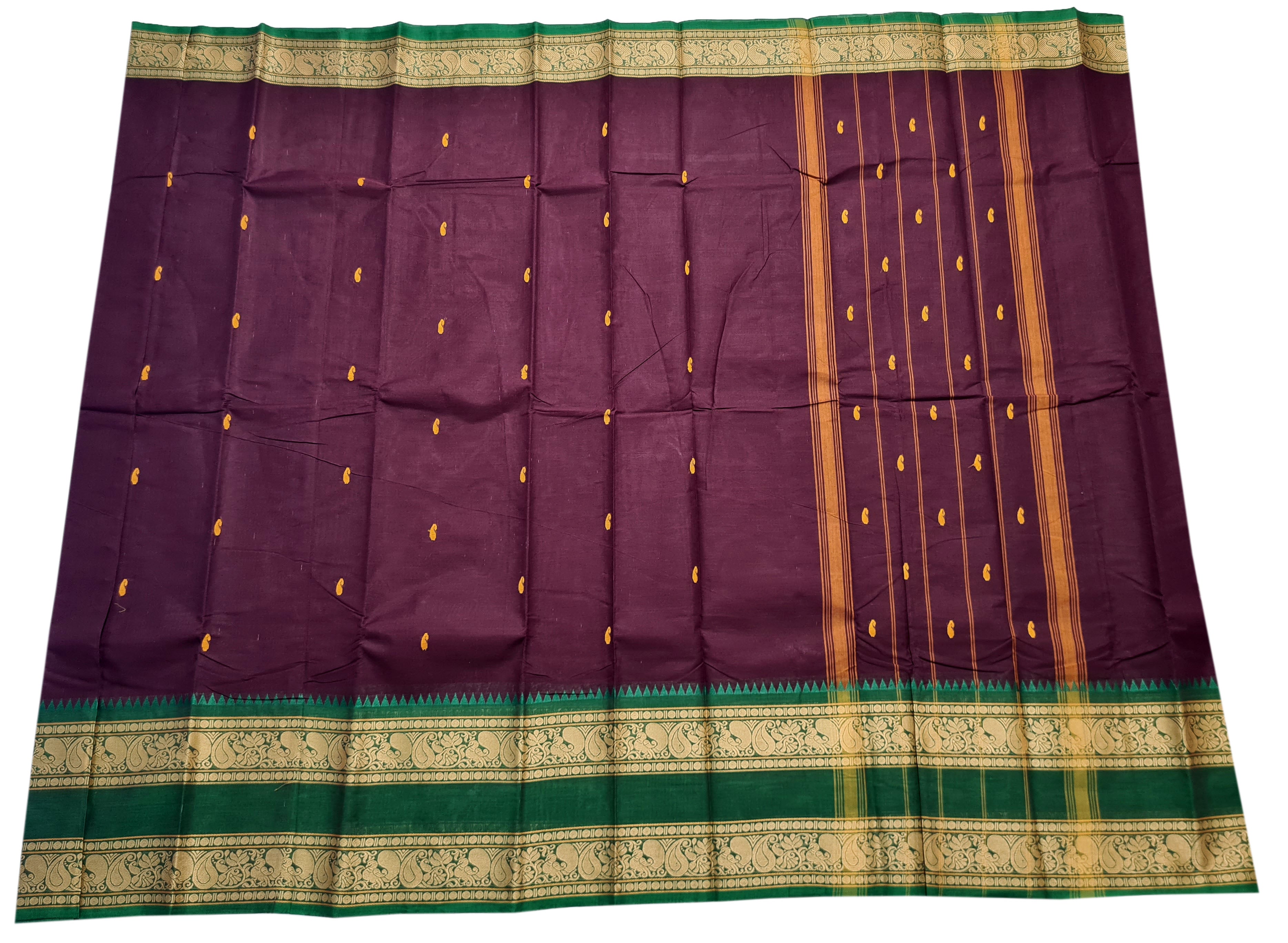 Pure Cotton Butta Sarees