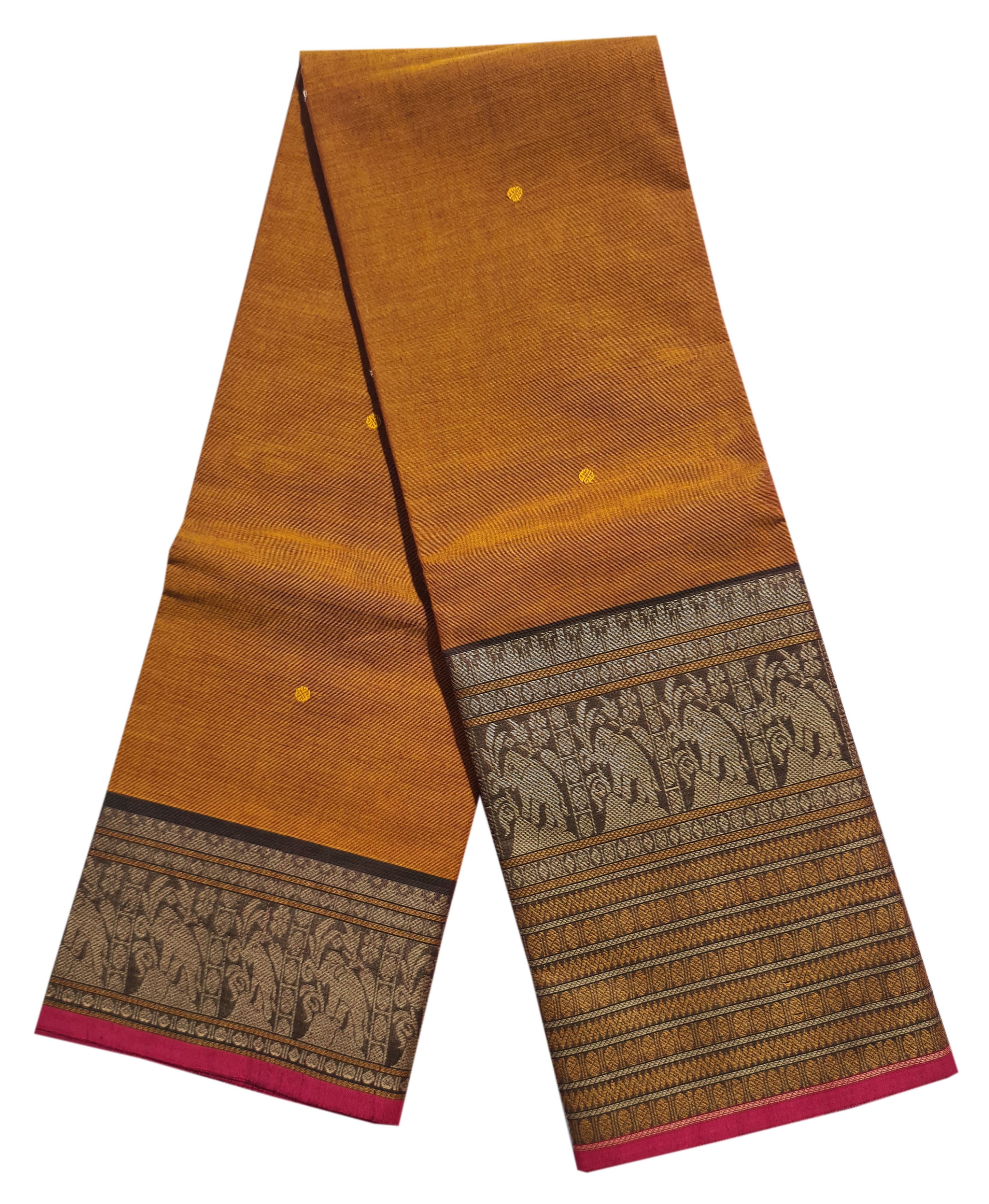 Pure Cotton Butta Sarees