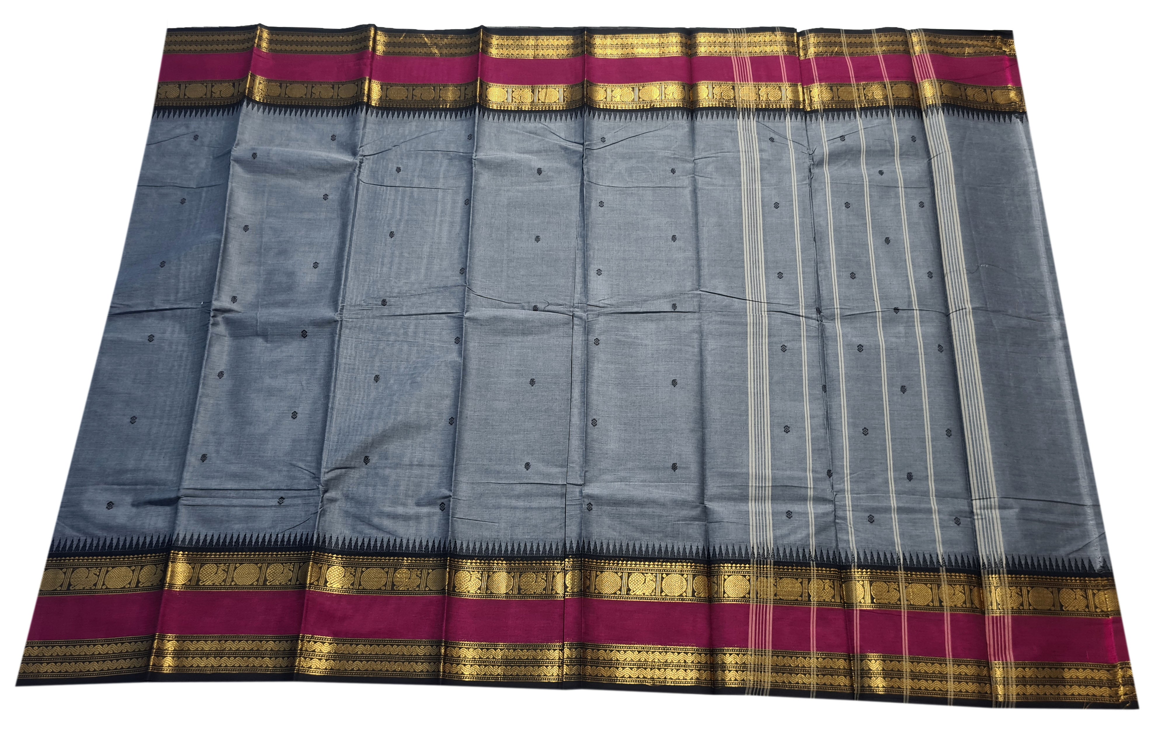 Pure Cotton Butta Sarees