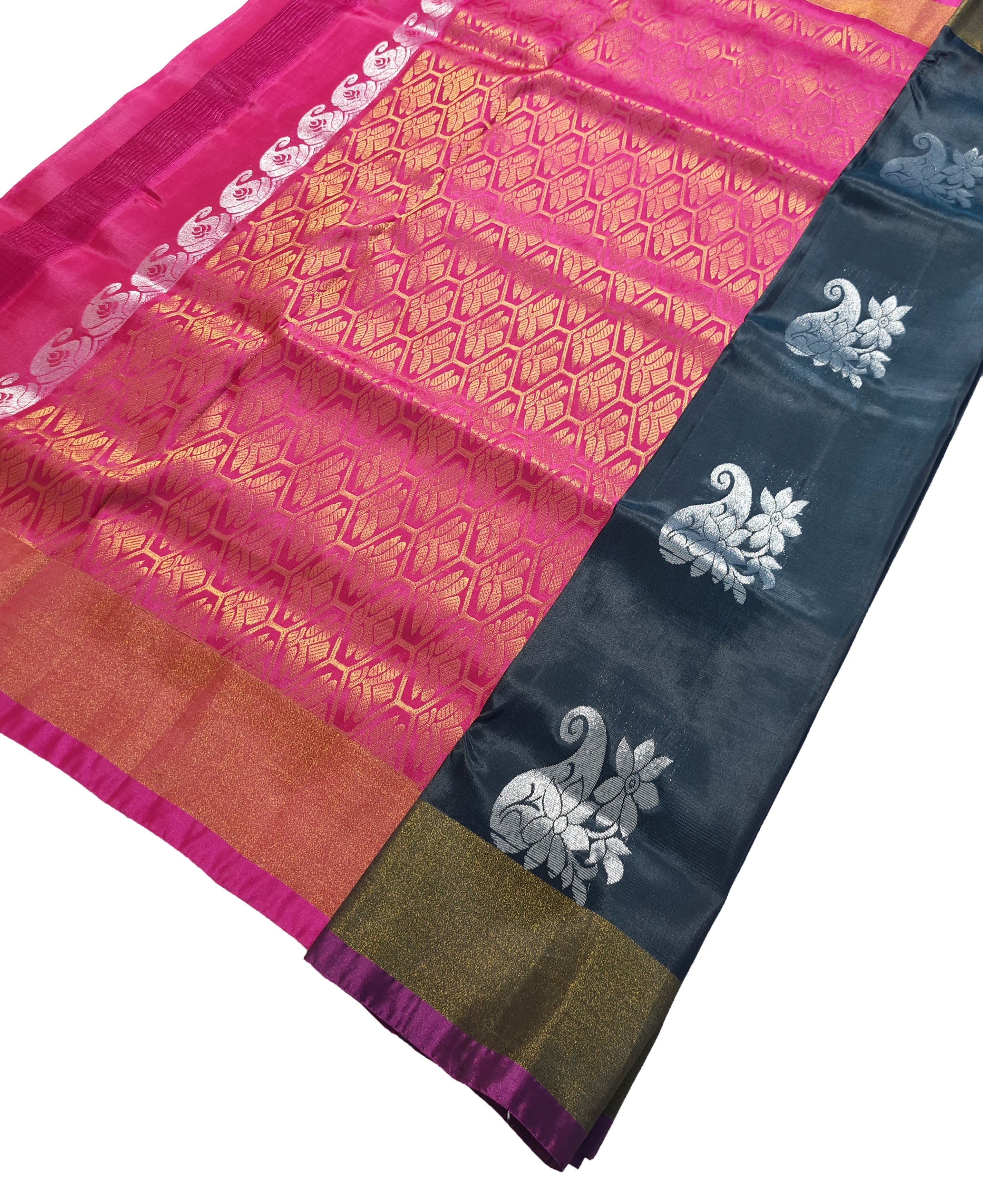 Handwoven Unique Pure Soft Silk Saree