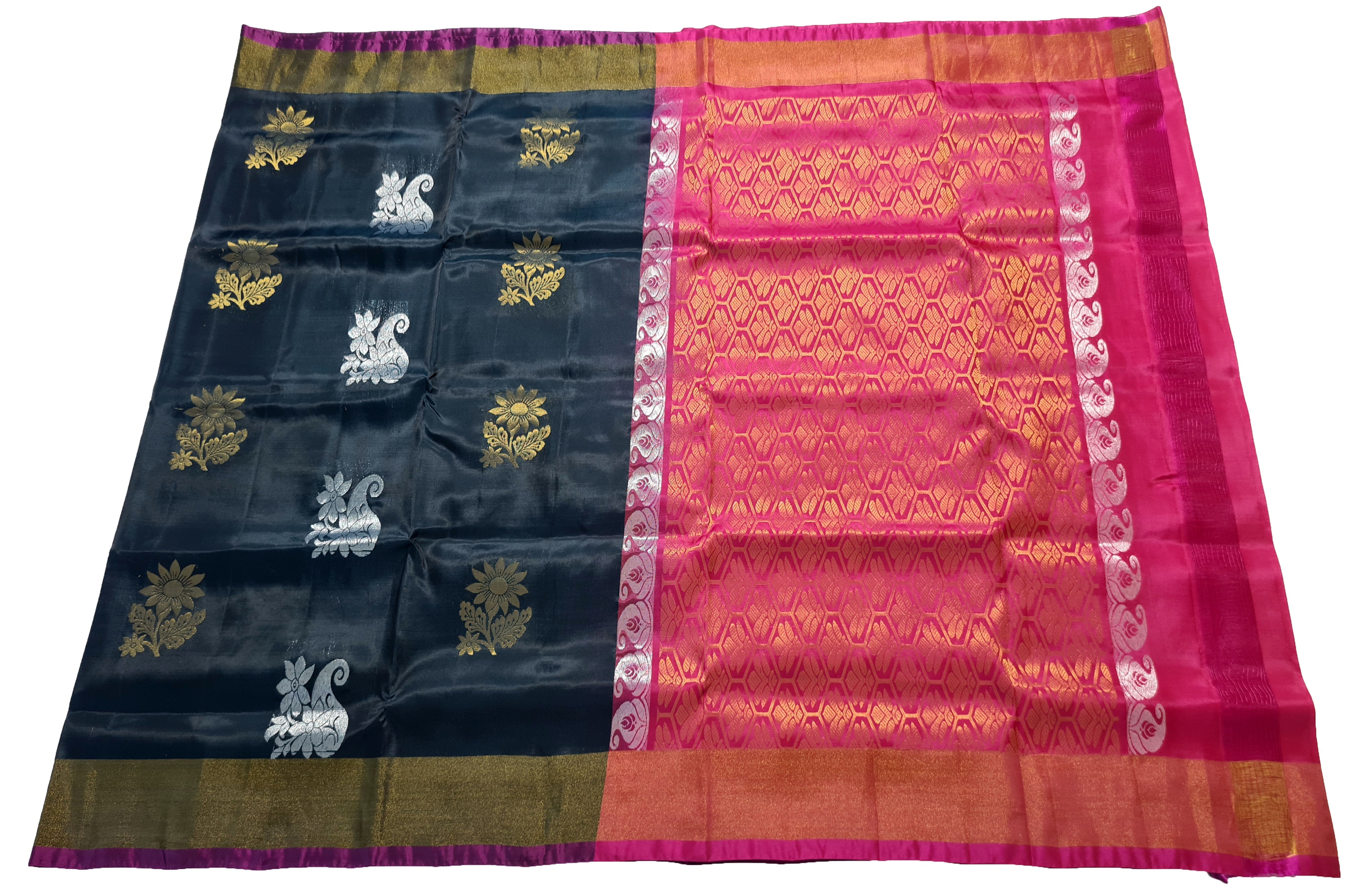 Handwoven Unique Pure Soft Silk Saree