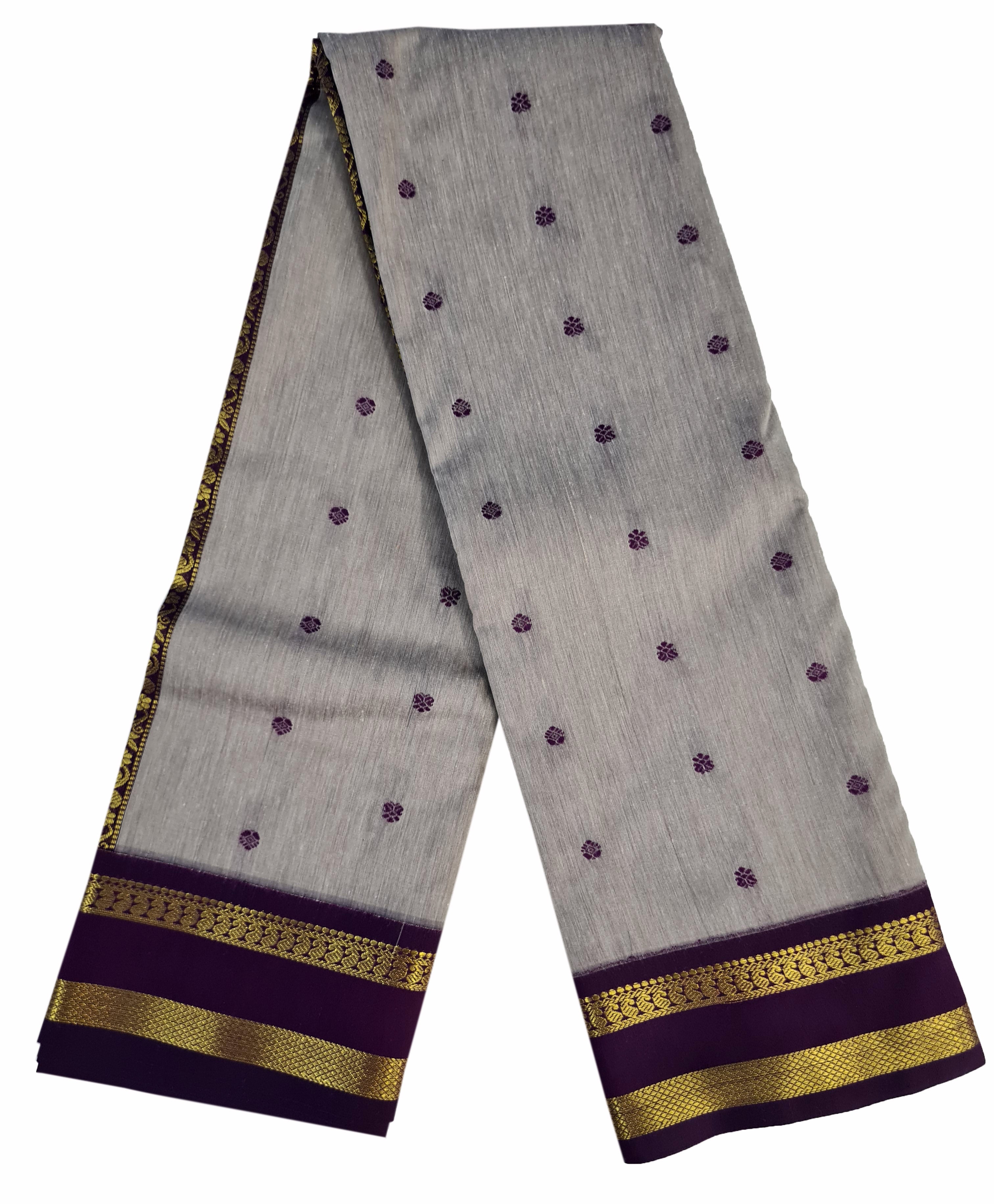 Pure Cotton Soft Butta Sarees