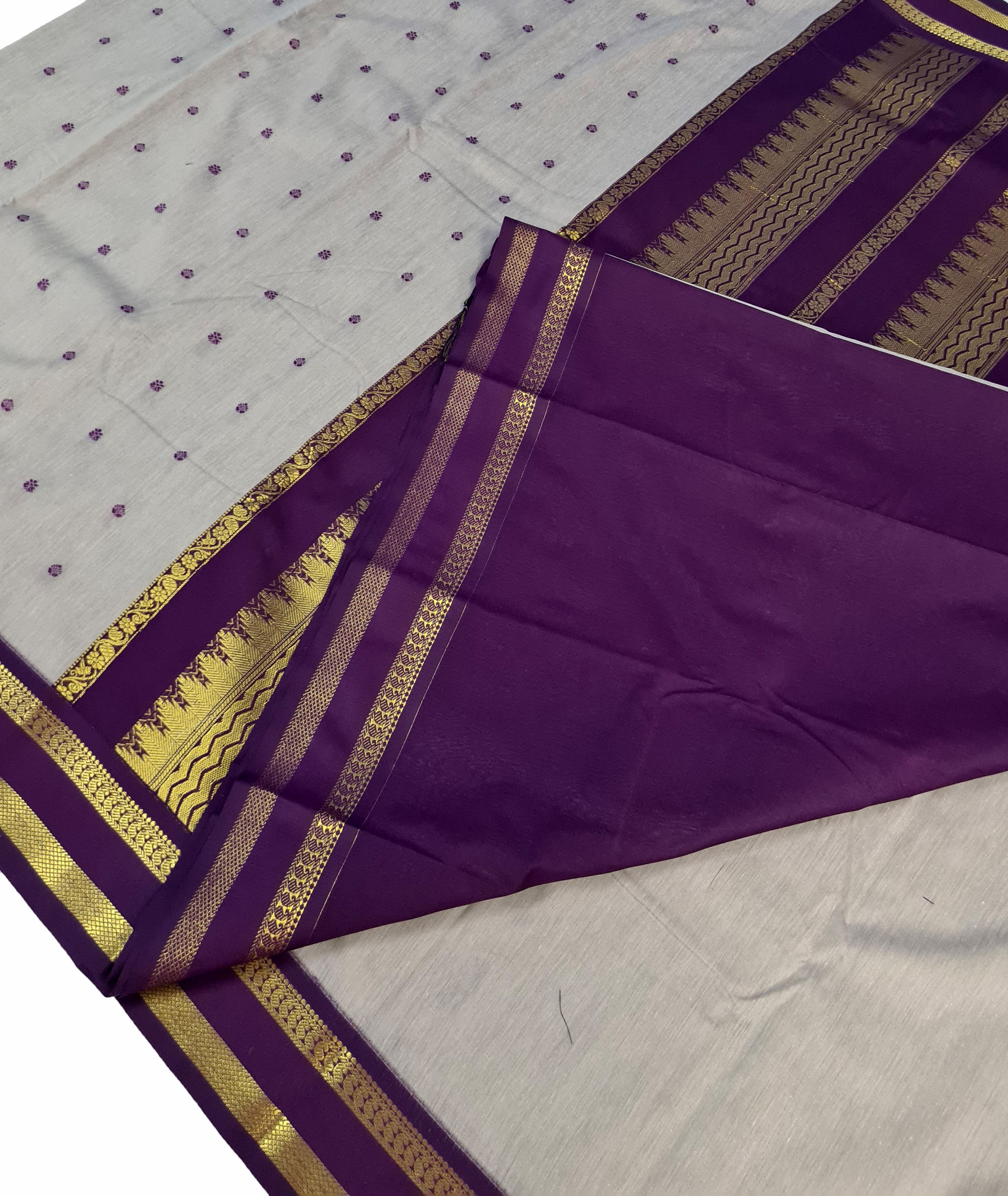 Pure Cotton Soft Butta Sarees