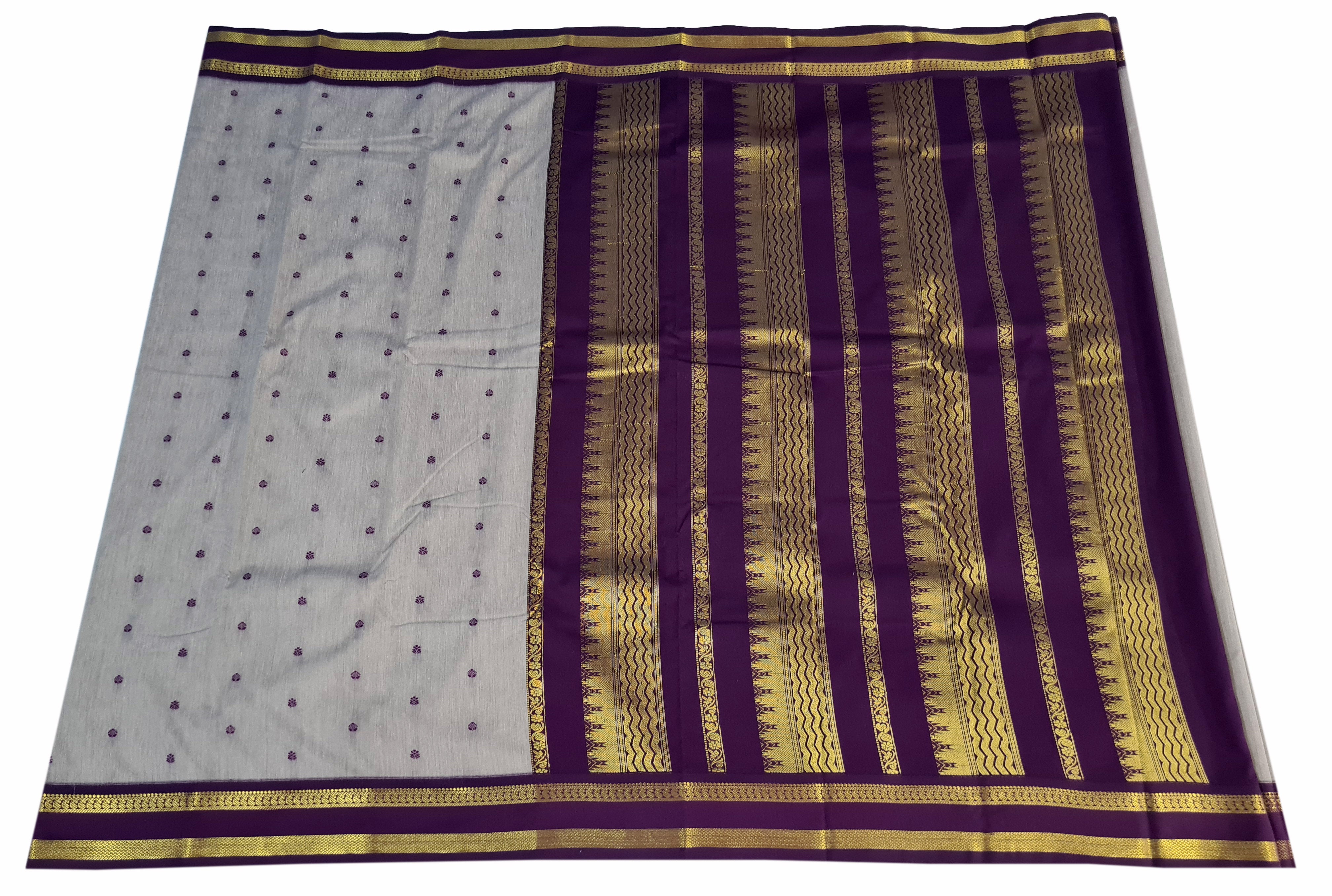 Pure Cotton Soft Butta Sarees