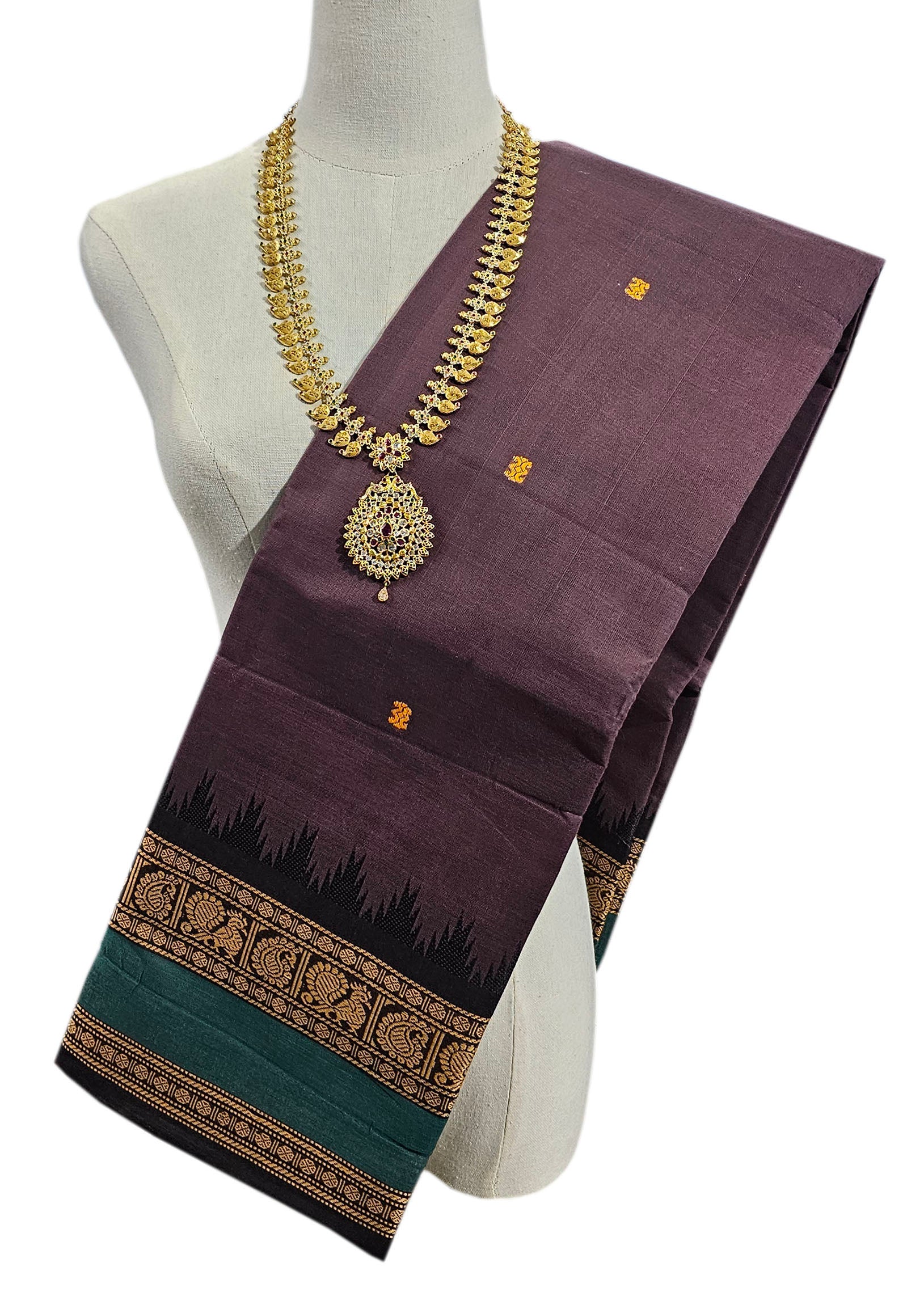 Pure Cotton Butta Sarees